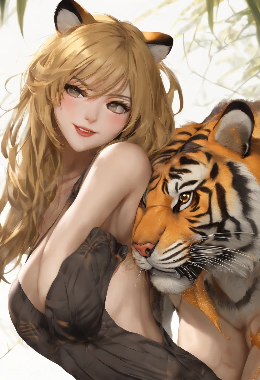 Official art, masutepiece, Sharp Focus,(masutepiece, side lights, Beautiful Eyes of Details: 1.2), 3D Face, Realistic, Perfect face, Absolute resolution, High resolution, Texture, (masutepiece: 1.5), (Best Quality), 8K, (Beautiful Face and Eyes in High Resolution), (girl with), (tiger Girl, Furry girl, Kemono girl, Bad girl: 1.5), (yellow Skin, tiger skin, tiger bodyhair, Colored skin, completely nude: 1.5), (tiger arms, tiger hands, tiger legs, tiger feet:1.5), (Attacking:1.5), Spiky ears, (Oily skin, slender, Long breasts, Gooey breasts, Huge breasts:1.5), Full body, Evil smile, Open mouth, (Thick eyebrows: 1.3), thin hip, Bare legged,(black sclera eyes:1.3), Silver hair, (Midnight, classroom:1.5), (tiger girl, tiger Skin:1.5), (corruption, turn evil, spread legs:1.5), Detailed legs, Detailed sole, Many lotions ,(spread legs, egg laying:1.5)
