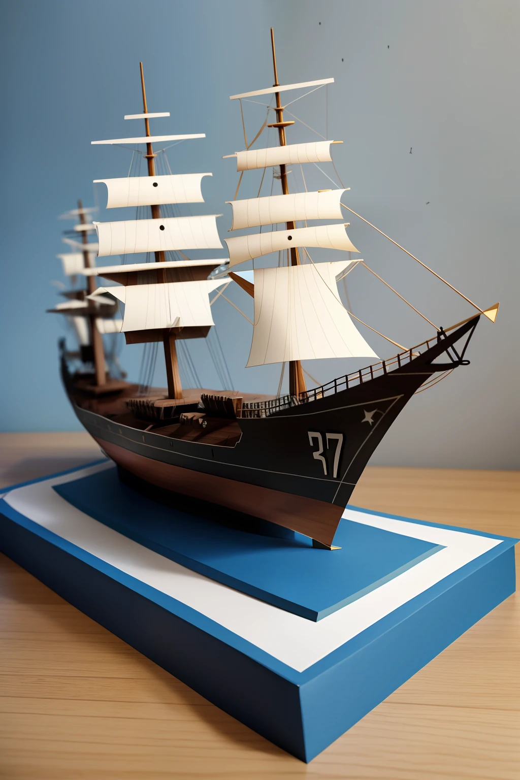 paper craft　warships