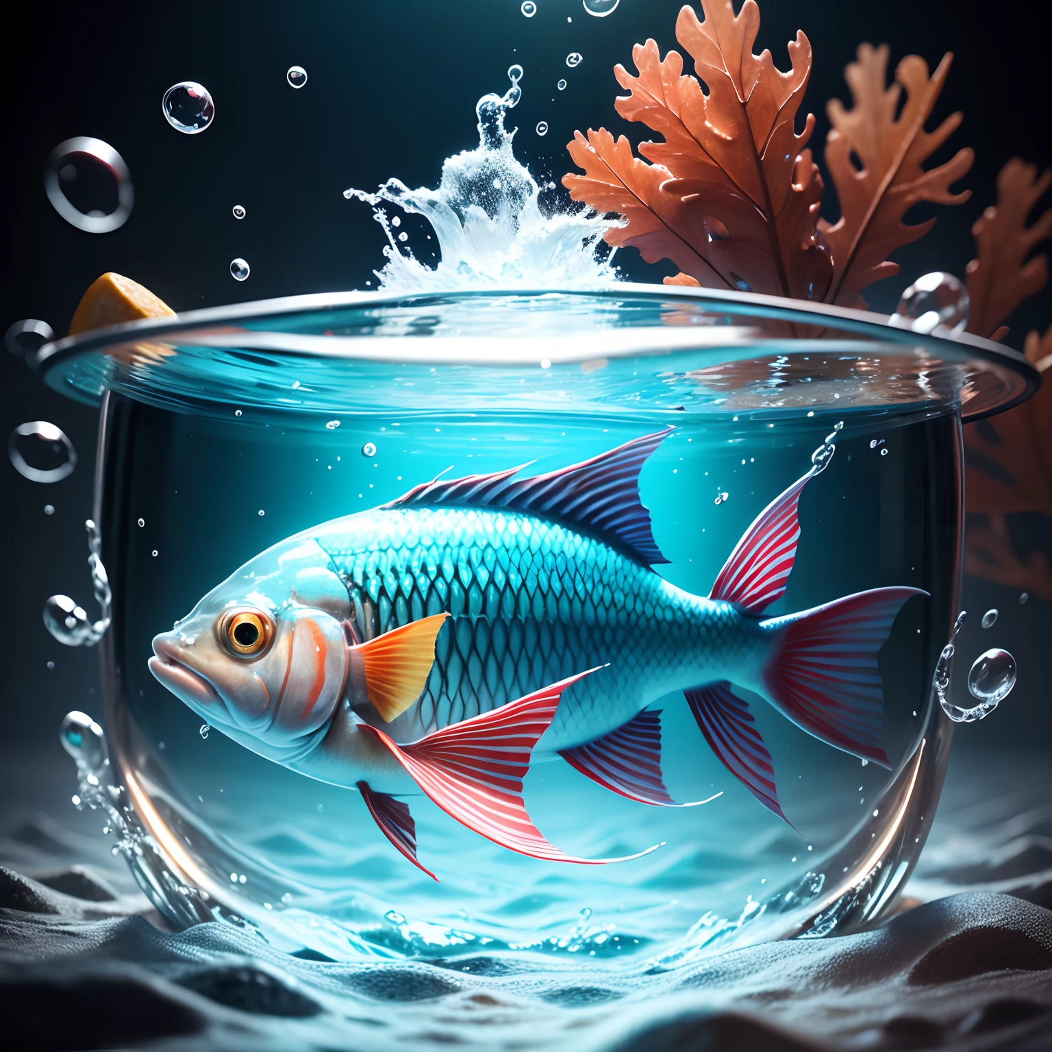 Relastic fish water full hd