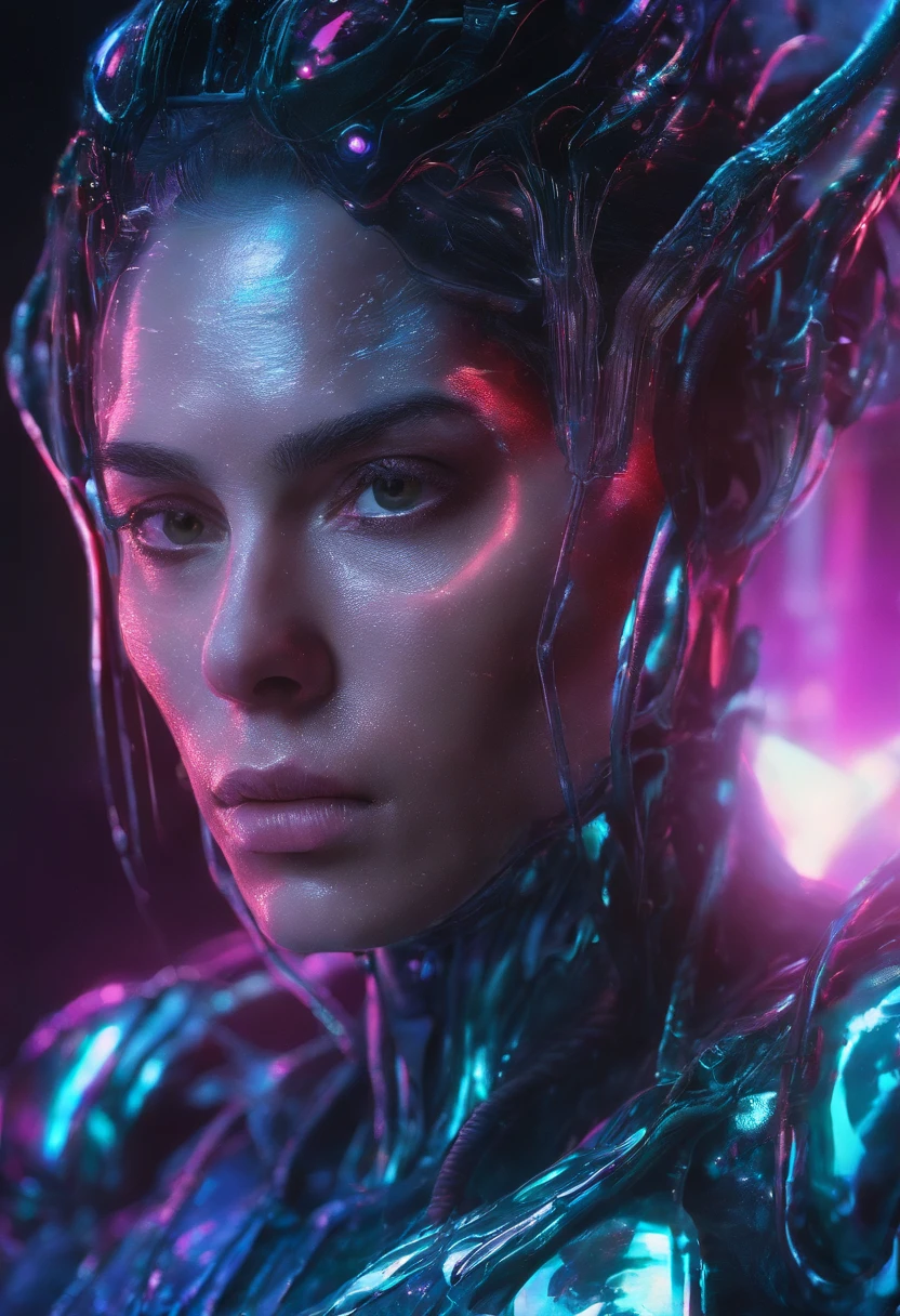 clear lighting、A dazzling light covers the entire area、Closeup portrait of a man with water on his head, Rei de cabelos brancos, Arte em estilo Guviz, Ross Tran 8 K, umaforte imperador fantasia, 8k arte detalhada de alta qualidade, Retrato de uma rei dos mares, Arte digital altamente detalhada em 4k, rei dos mares forte e imponente, retrato de um rei, Retrato do Rei dos mares.