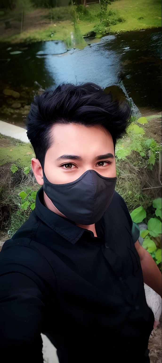 Change background, fantasy style , trendy anime character face