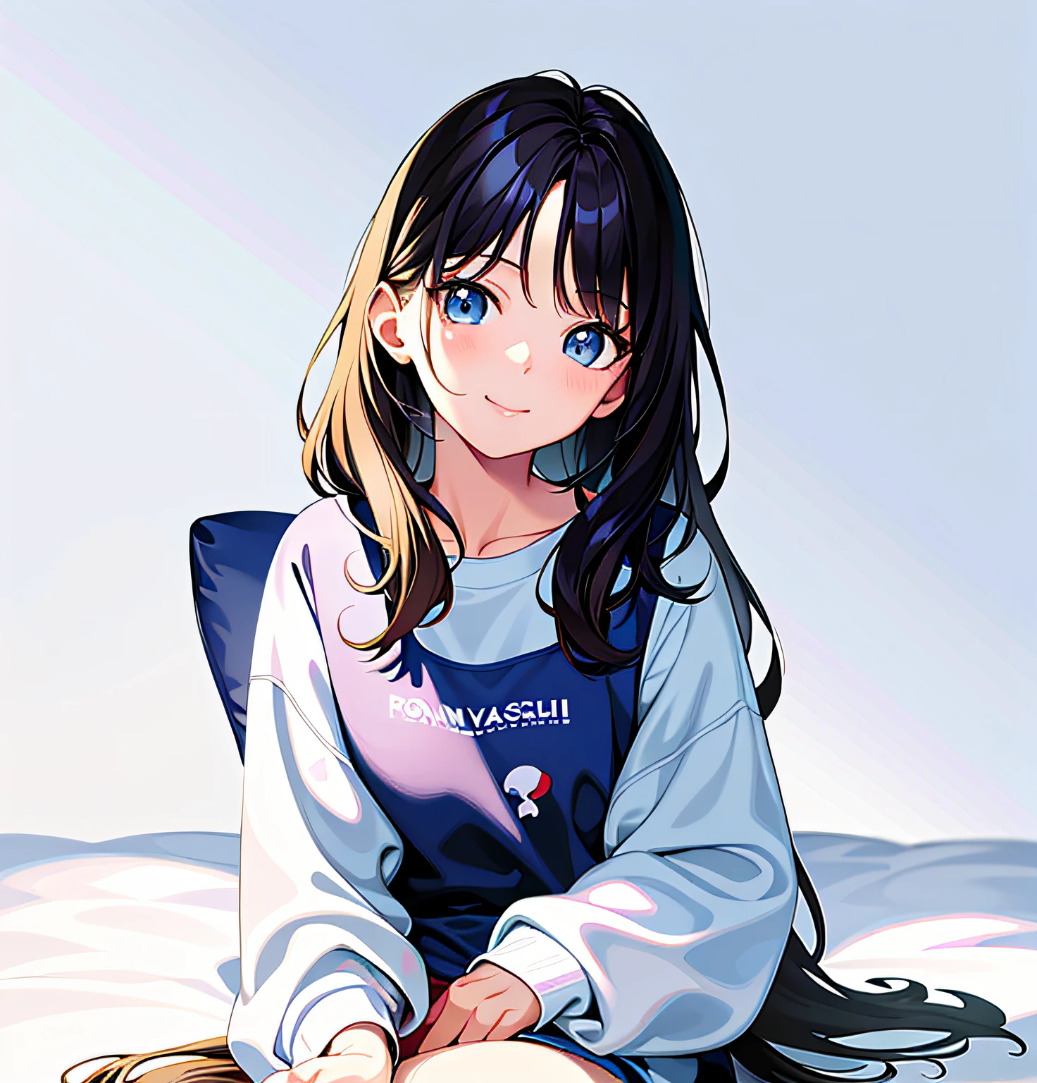 masterpiece,ultra-detailed,best quality,8K,illustration,cute face,clean skin ,shiny hair,girl,simple background,
<lora:add-detail-xl:1> <lora:pajamas_XL_V1.0:1> jyojifuku, pajamas,dress,frills