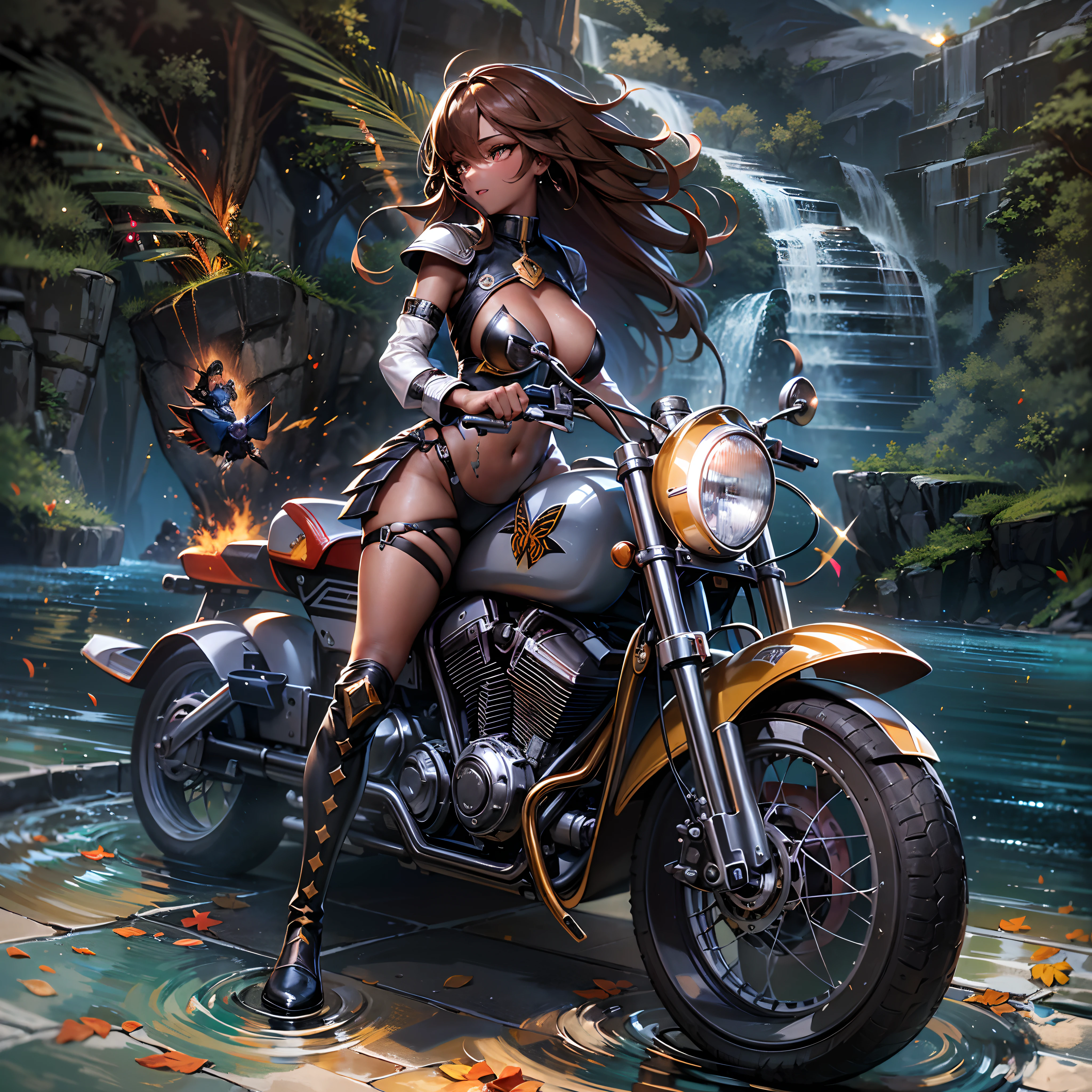 Sun epic Masterpiece Ocean Sea sunlight backlight Goddess Beach deep path beholder outdoor mounted motorcycle_Harley_Davidson Suncraft Artificier hearth sundrop urban Equirectangular_360 "Armada" contre-jours moto "Heavy Metal" Devastating Will-o'-the-wisp iota pixie sprite luminescence war battle mature female "luis Royo" dazzling ride bike, Cosplay riders richesse Amiral decorated "Nicki Minaj" Commander jukebox Pilots jacket cow-boy flag Earth sunLight ultra pro-Photorealistic optimal ultra_high_quality opengl-shaders ultra_high_detail accurate reflex ultra_high-resolution perfection graduates volumetric lightning improved Octane_rendues UHD XT3 64K 32K DSLR HDR UnrealEngine5 3dcg shadow Diva analogiques hairstyle dreads bangs extatiques symmetrical athletic african body skin tanmed suave cheekbones effects embarrassed glushes eye-liner saphirs saturate gorgeous dark beautiful eyes black pupils brown iris lazulis turquoise open mouth teeth (tongue droplet water drop of water) obvious smiles choke Floating Jacket Eccentric Cape Levitating Shoulders-Off Shirt Lace Clavicles White Papillotes embroidered leathers breasts reveal sideboob satin livid yellow orange corsait thick felt skirts matching bristles ample swinging spinels navel waist belt-chastity revealing heart diamond padlock silver agate pubis scarlet pubis-hairy indigo bristles protrusions silk Snap-lock tin gold garters thighs legs stainless steel boots gothic onyx, rubis summon milkweed floraison invoque viceroy magic incandescente creature CGSCOSITY butterfly Cristallines Wings (EOS R6 135mm 1/1250s f/2.8 ISO400) Monarch, Canon-ion flash blow glow opale impact, straight outfits armor heavy chrome flat rune lava bands population Tourmaline glyphe plasma cuivre "cyberpunk" background forest glass mirror monster Fire Blast Flame Engravings Chef-D&#39 tattoo (par Michelangelo) Bruce_Weber sex girls naked nsfw varied multi etc.