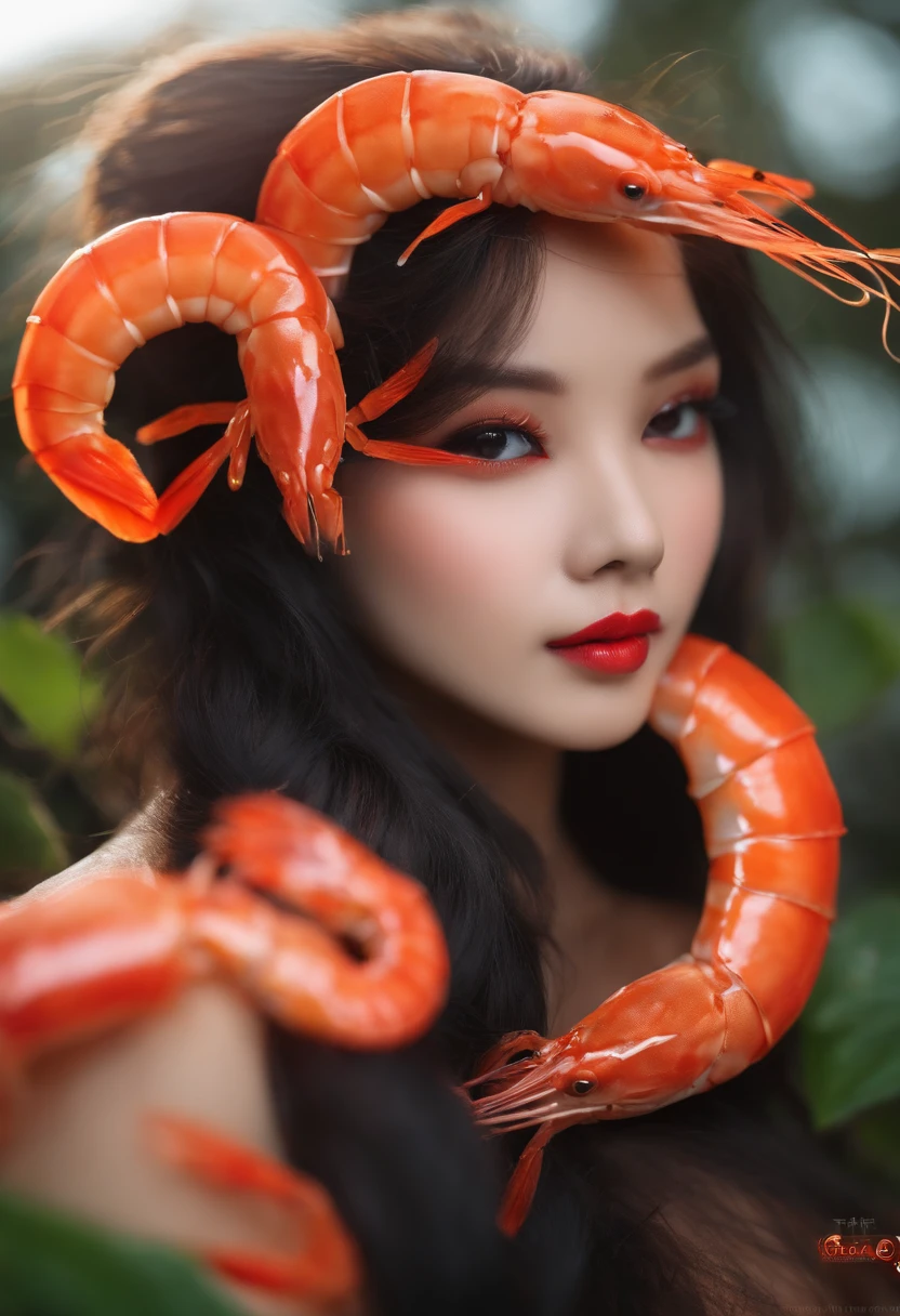 Hot girl of COS shrimp