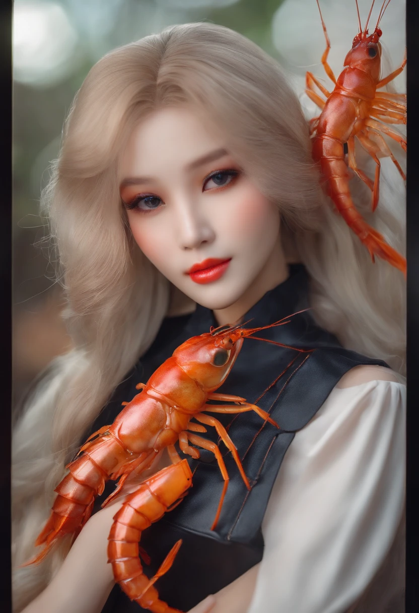 Hot girl of COS shrimp