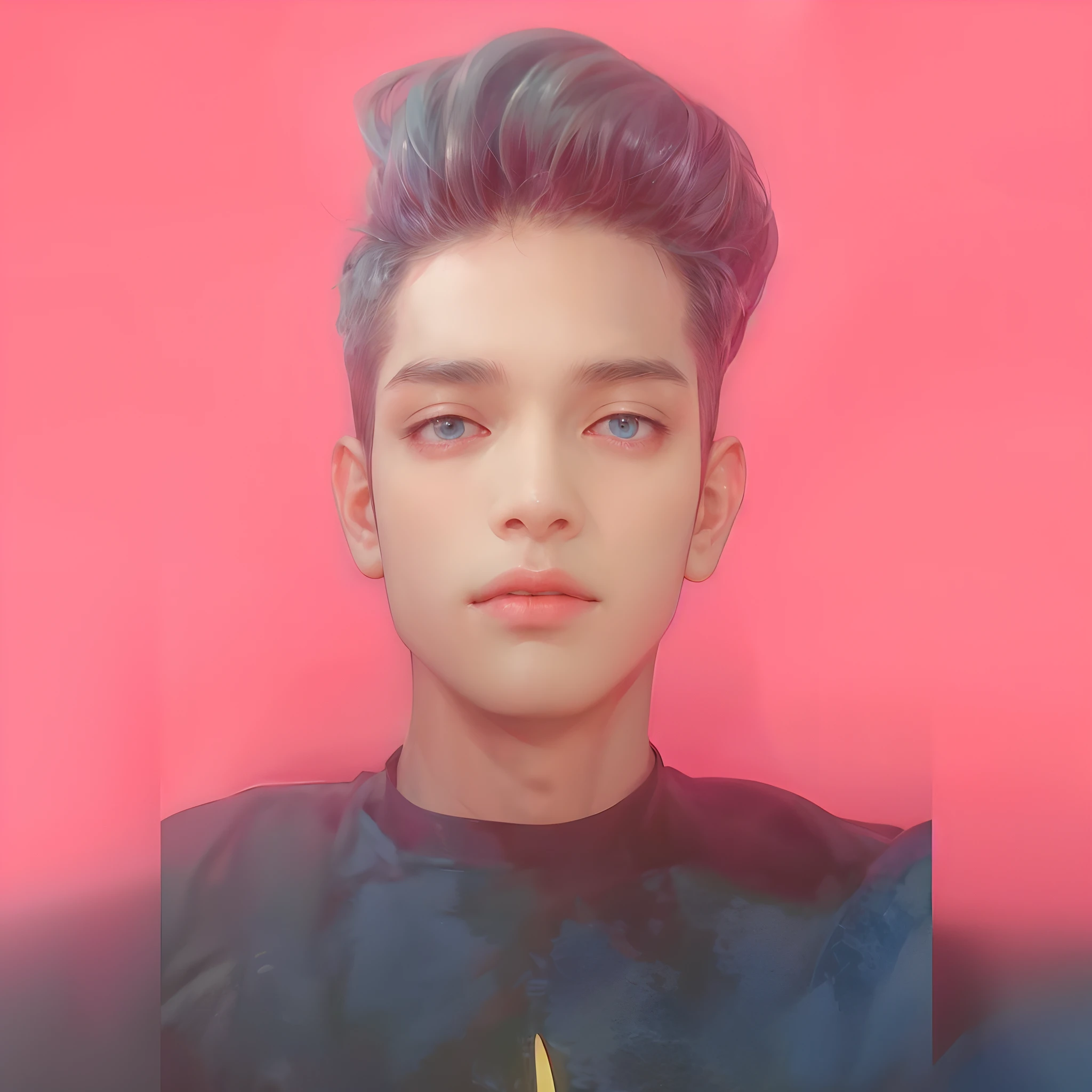 (absurdres, highres, ultra detailed, HDR), masterpiece, best quality, Android Game Character , short hair, handsome boy, anime eyes, Mobile Legends Hero, detailed scebe, detailed character