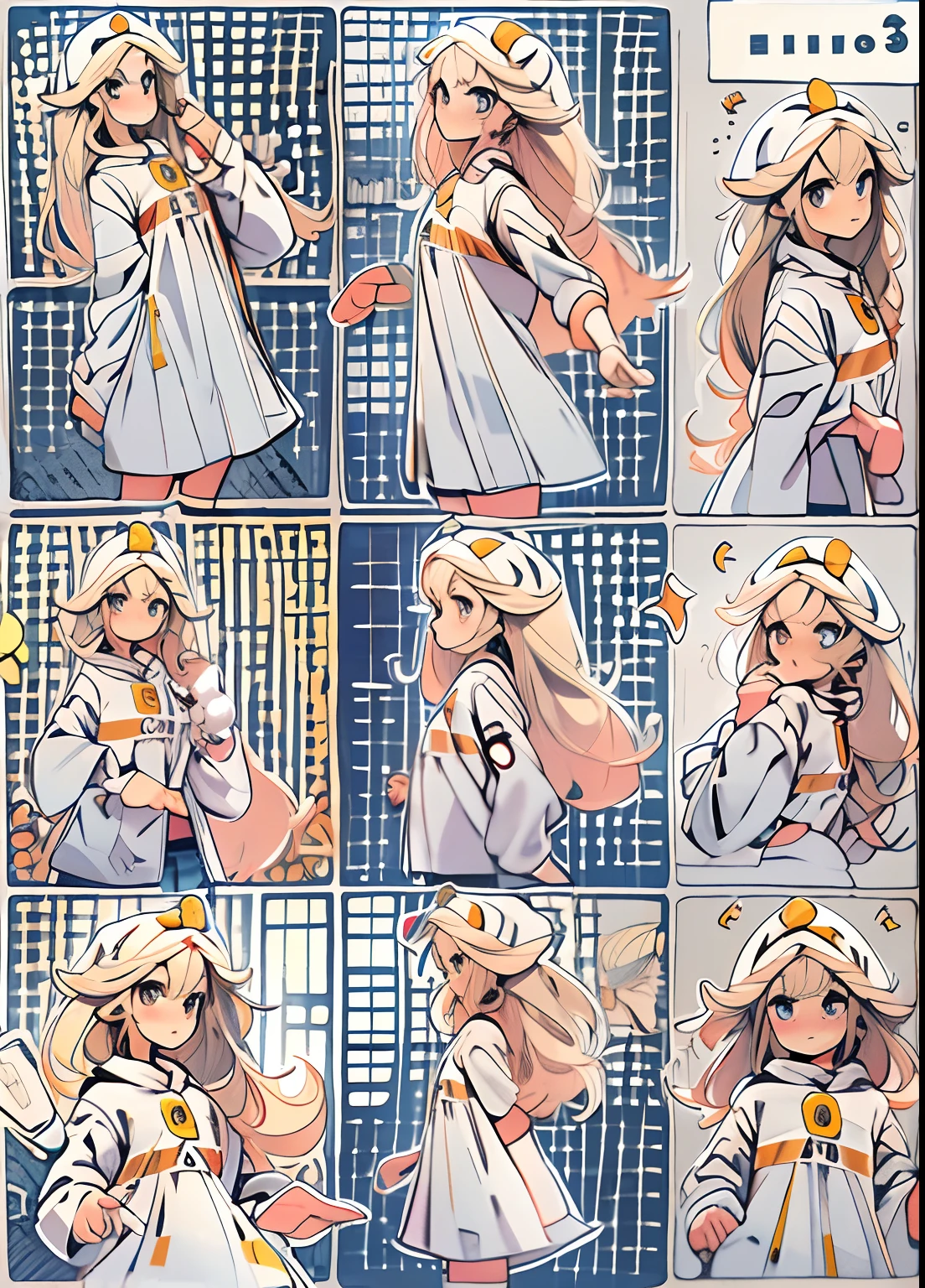 chiquita,adolable,prette,long whitr hair,a skirt,full bodyesbian,Third perspective
