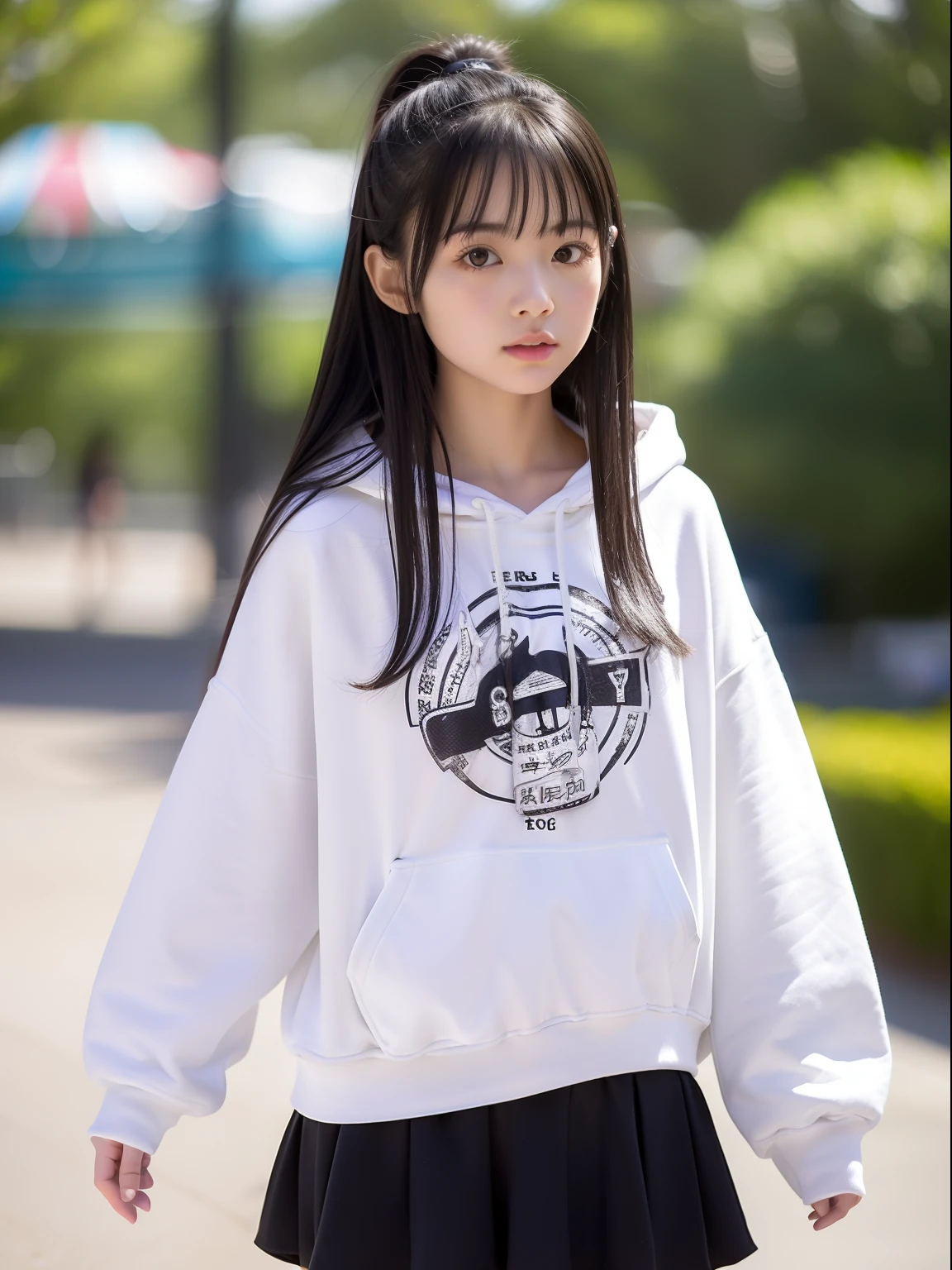 年轻,(a miniskirt),Mokomoko's hoodie,s girl,Delicate body,petite body,Delicate body,small tits,tiny chest,Short,A dark-haired,Very Longhair,a shower,An amusement park,Looks Back