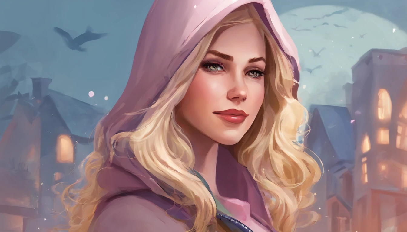 (Gwen Stacy:1.1), ultra-detalhado, illustration, alto contraste, uma mulher olhando para o espectador, Expressivo, sozinho, Olhos detalhados, Hands in pockets, sobrancelha levantada, (Shy smile:0.7), dentes desabados;, dia, (zipper, Hood, Capuz branco, capuz para cima:1.2), (Capuz interno rosa:0.7), cidade, sidewalk, inverno, Antecedentes detalhados, (cintura, jeans, cowboy shot:1.1)