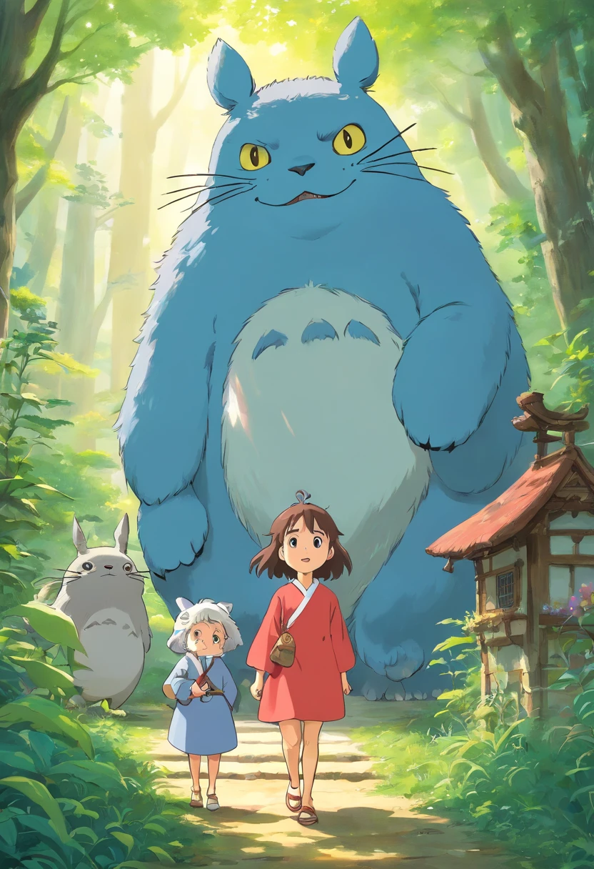 Creatures, small, big, cute,
