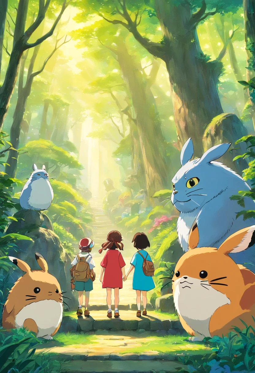 Creatures, small, big, cute,