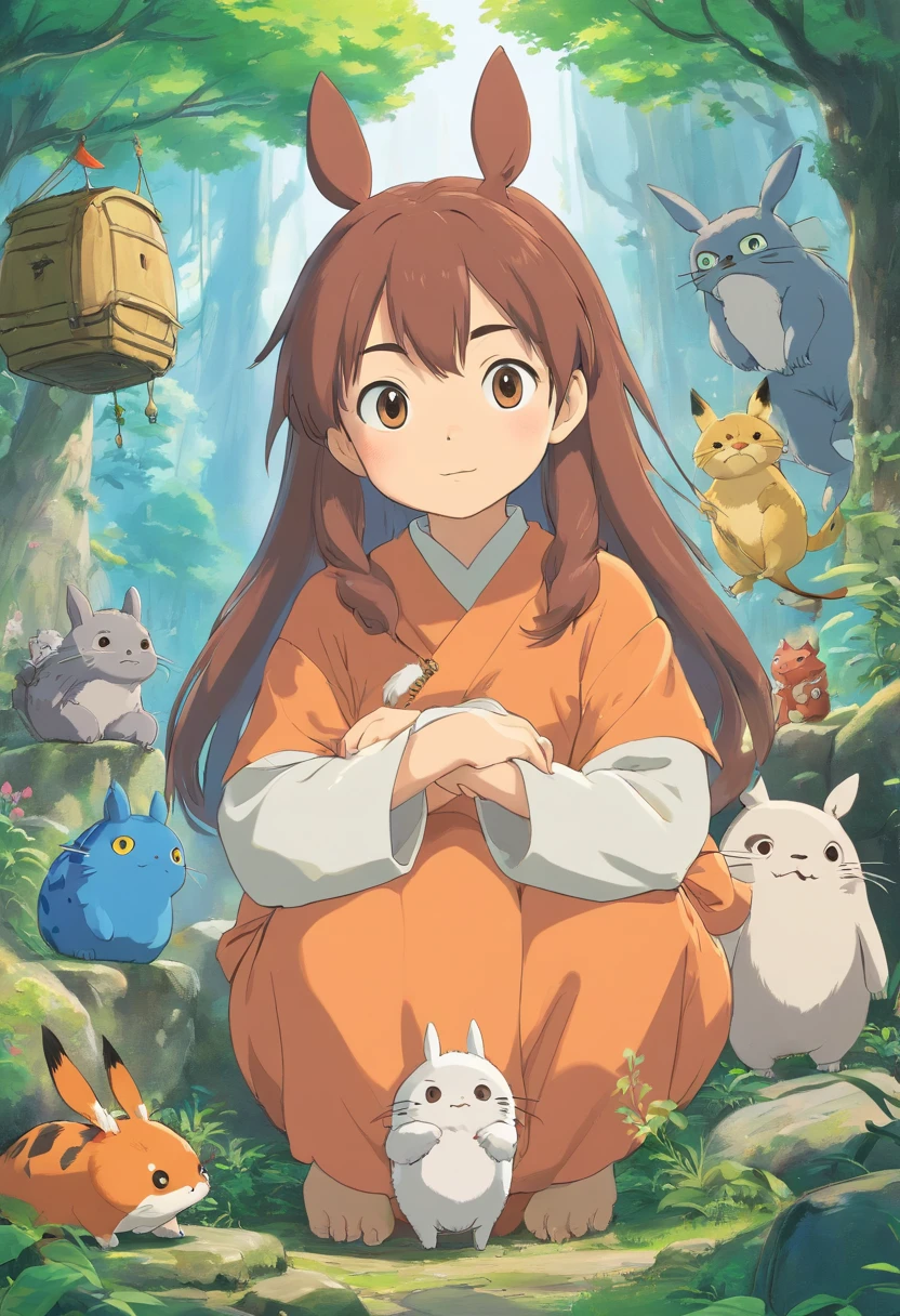 Creatures, small, big, cute,