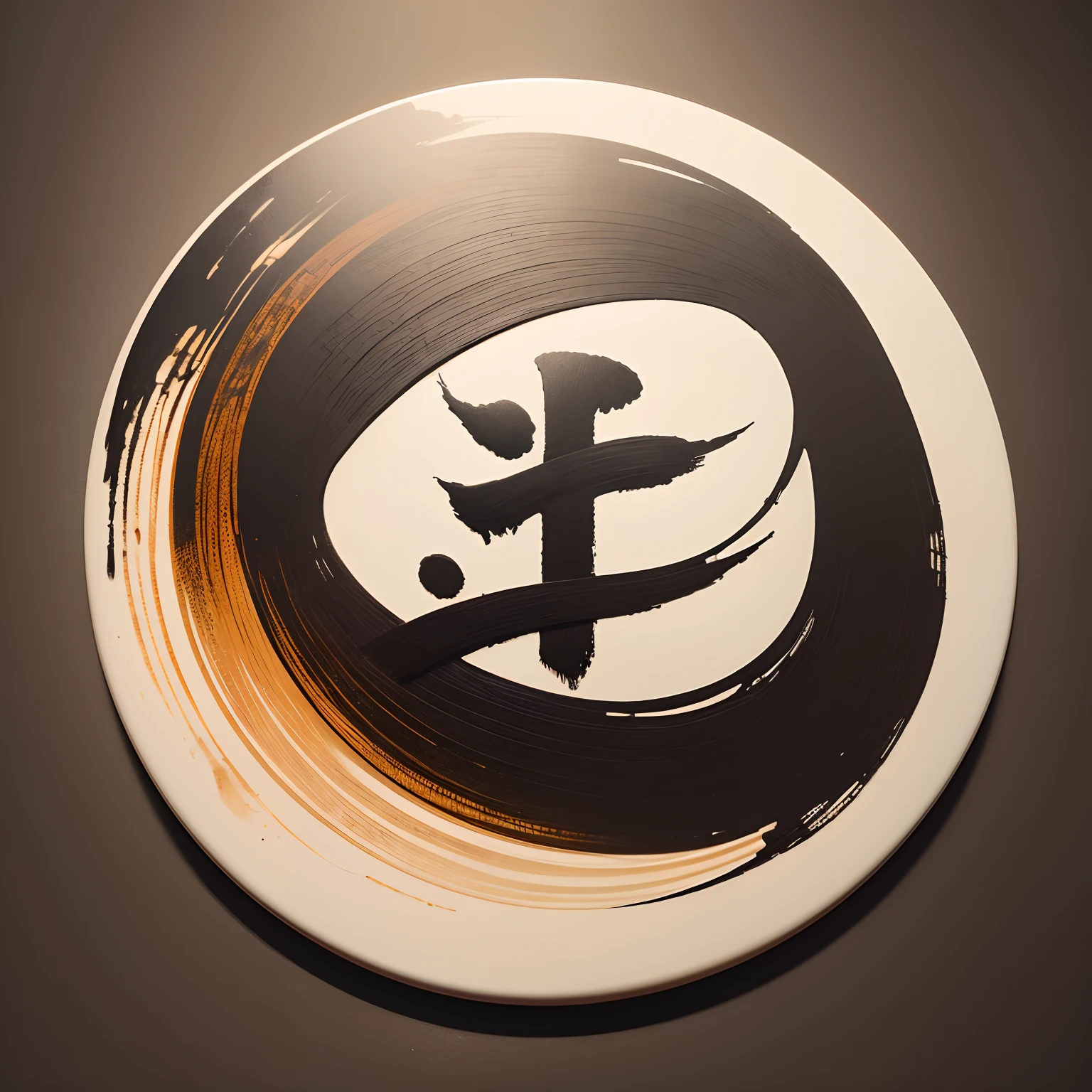 Calligraphy Art: Visual Expression of the letter “侘び寂び”