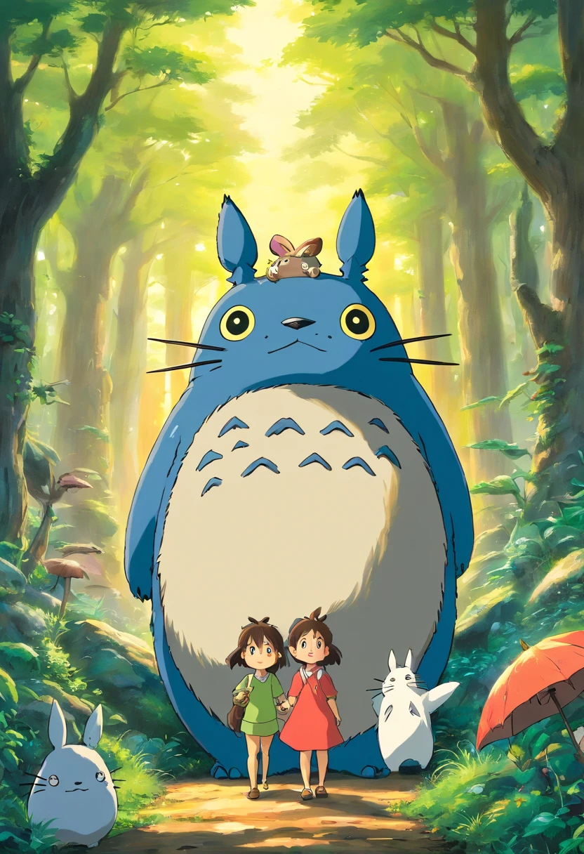 just Creatures, small, big, cute,totoro