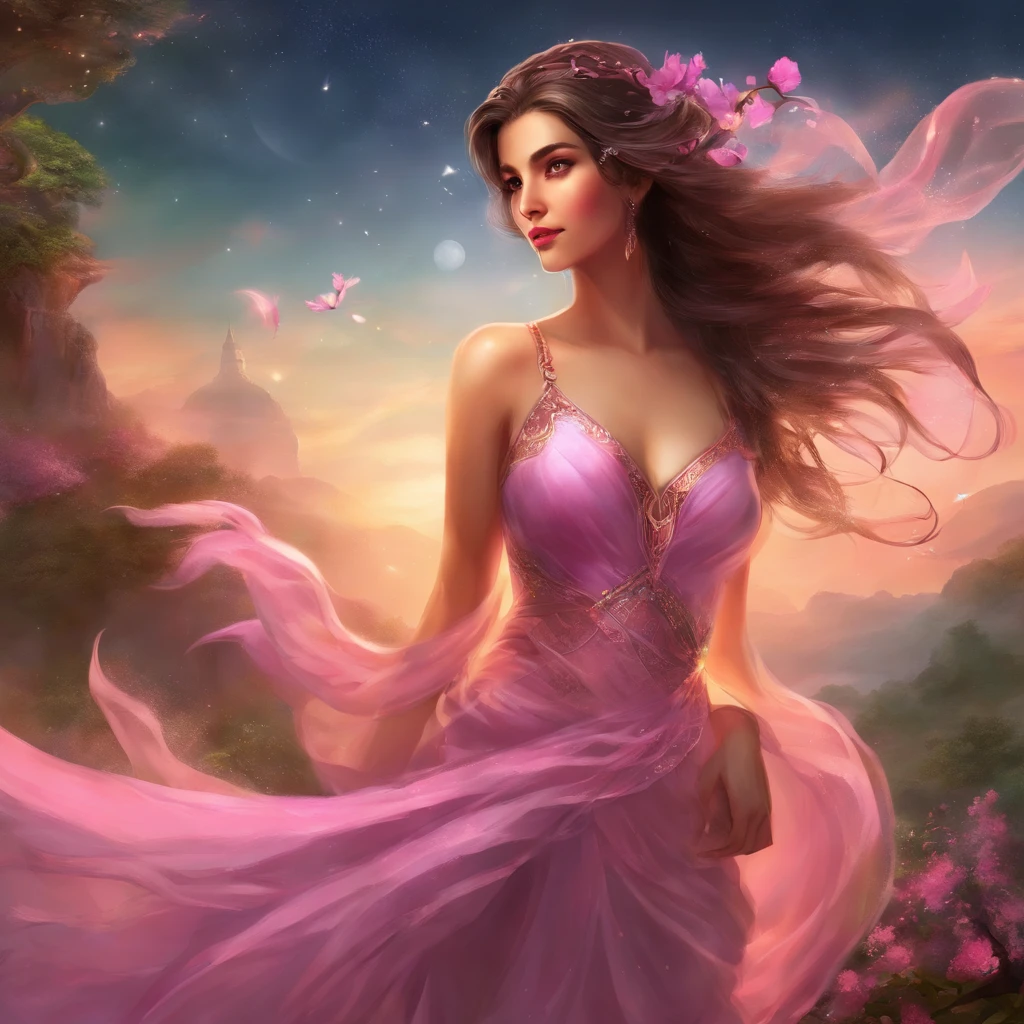 best quality, master part, ultra high-resolution, (fotorrealista:1.4), Foto RAW, 1menina nua , ,No escuro, sombra profunda, discreto, luz fria, usando uma saree rosa transparente, mas sem blusa , middle boobs, are clearly visible,na cozinha,roupas molhadas