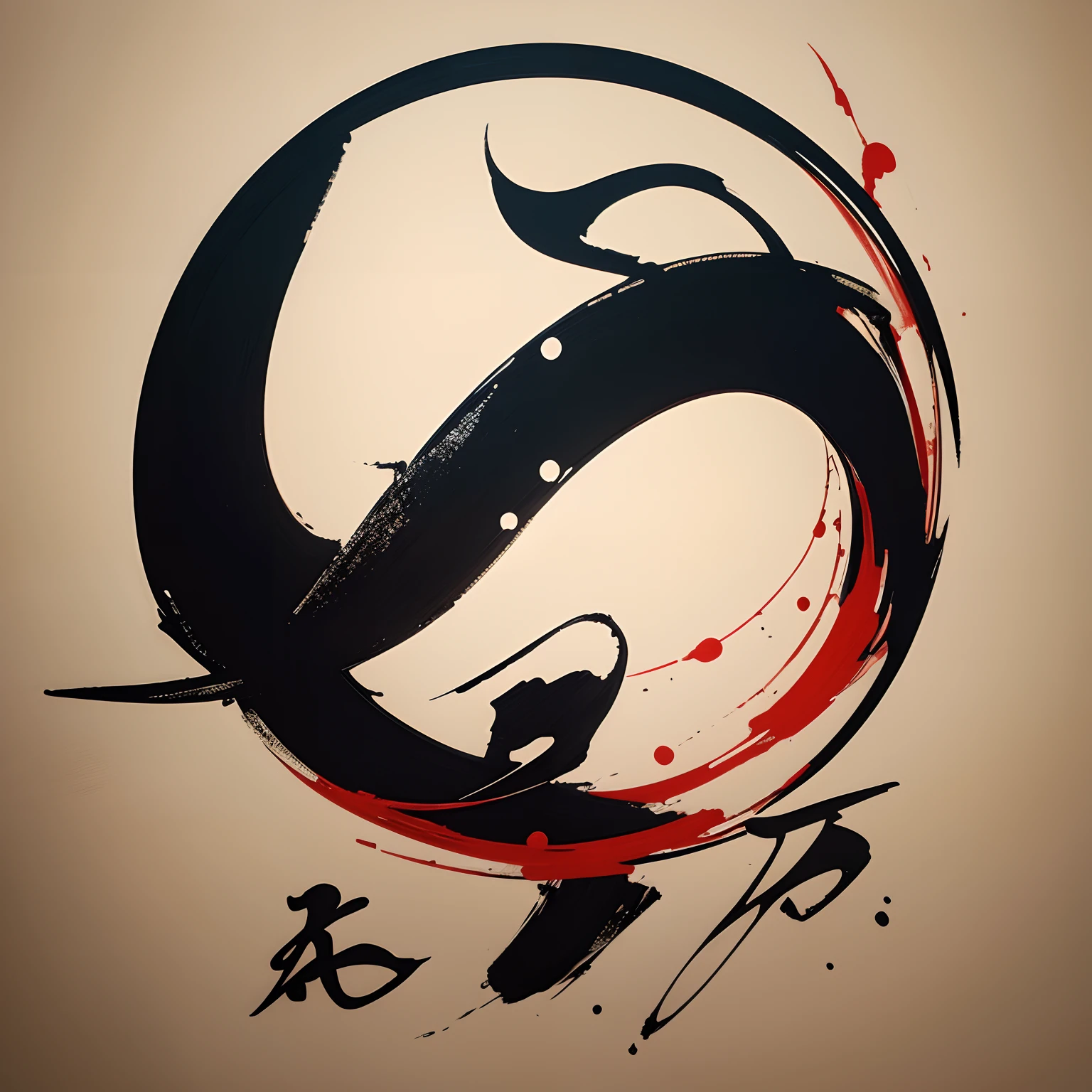 Japanese Calligraphy Art: Visual Expression of the letter “愛”