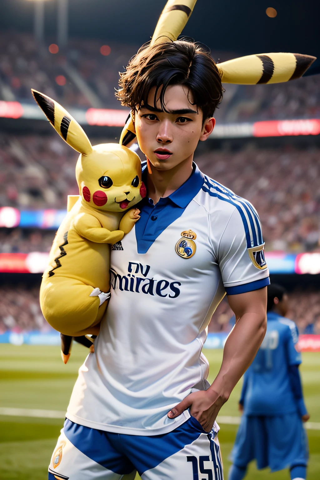 pikachu do real madrid