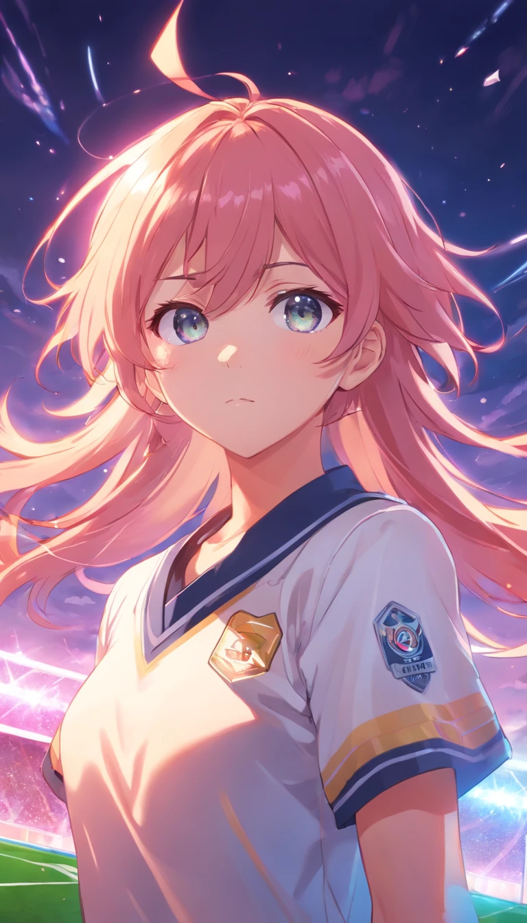 The fate of Astolfo , Football uniforms, diamond, multicolored hair, multicolored eyes