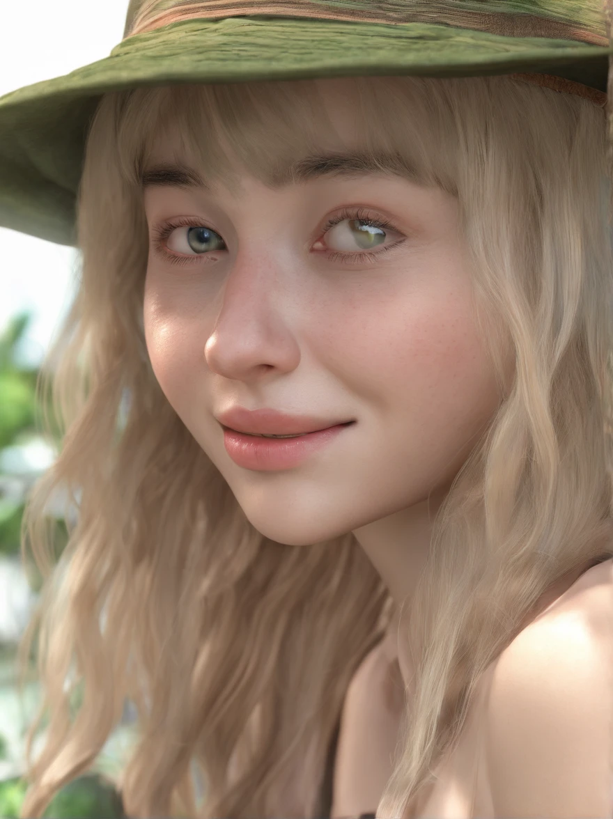 (8K), (Highest quality), (Masterpiece:1.2), (Photorealistic), (Reality.:1.37), Highly detailed, (Kissing),1 girl, cute, smile, long_hair, green plants, Beautifully detailed eyes, beautifully detailed nose, full body, huge breasts, moon arrest, pig, woman, white hair, (curvy body: 0.8), (photorealistic: 1.4), (camera focus on face),( Sharp focus: 1.4),Expression of smile, drowsiness and ecstasy: 1.2),Facial glow