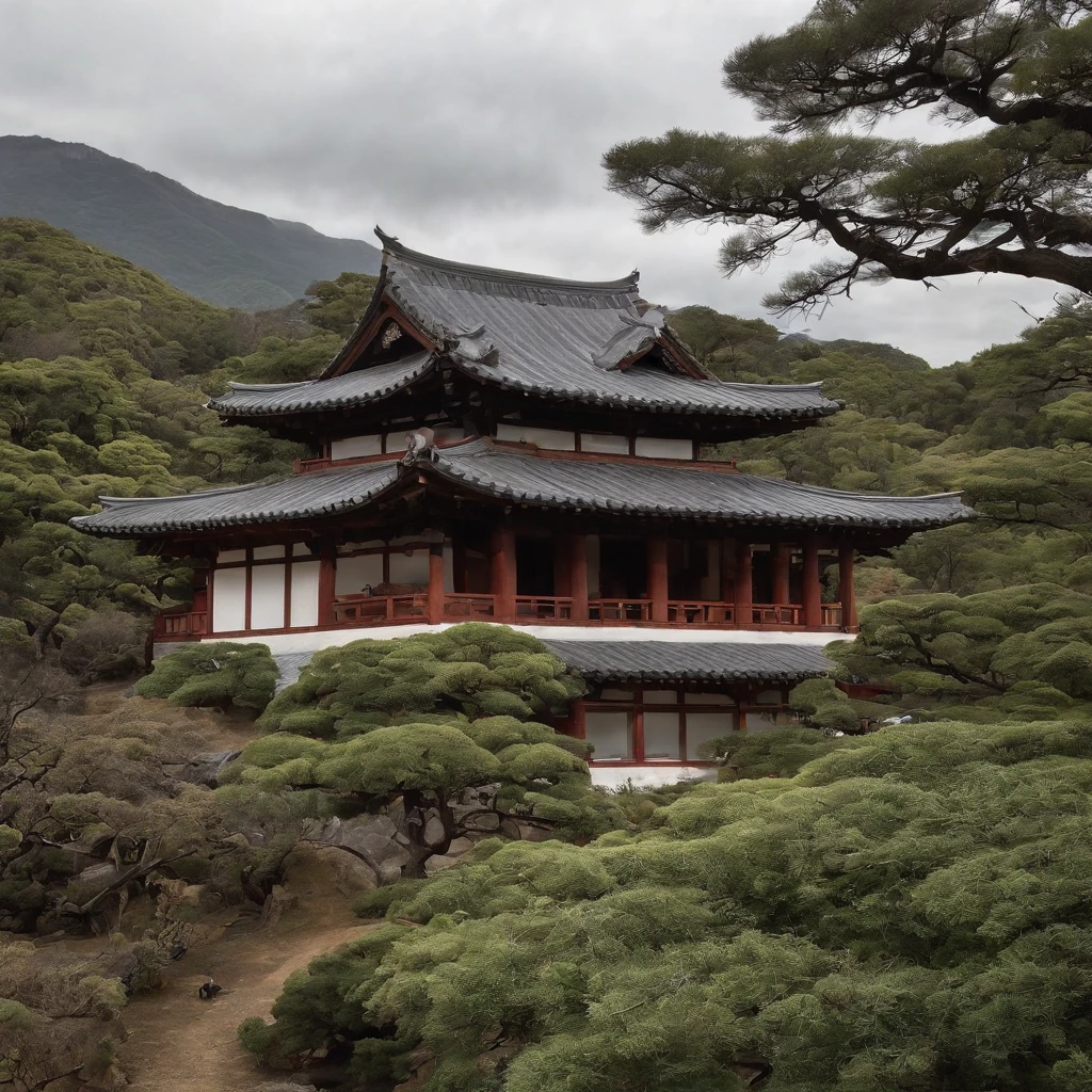 Post-apocalyptic wars, Tons de branco, Preto, Vermelho e cor da ferrugem, sobrevivente, vegetation, Sombreamento, atmosfera sombria, Escura, ((Noite)), A amplitude da paisagem, capa do livro,deserto,japanesepopartstyle,Architecture of Japan,Arquitetura arruinada,Architecture of Japan,samurais,Samurai of Japan,Estilo oriental,lamplight, vermelho e branco, realista