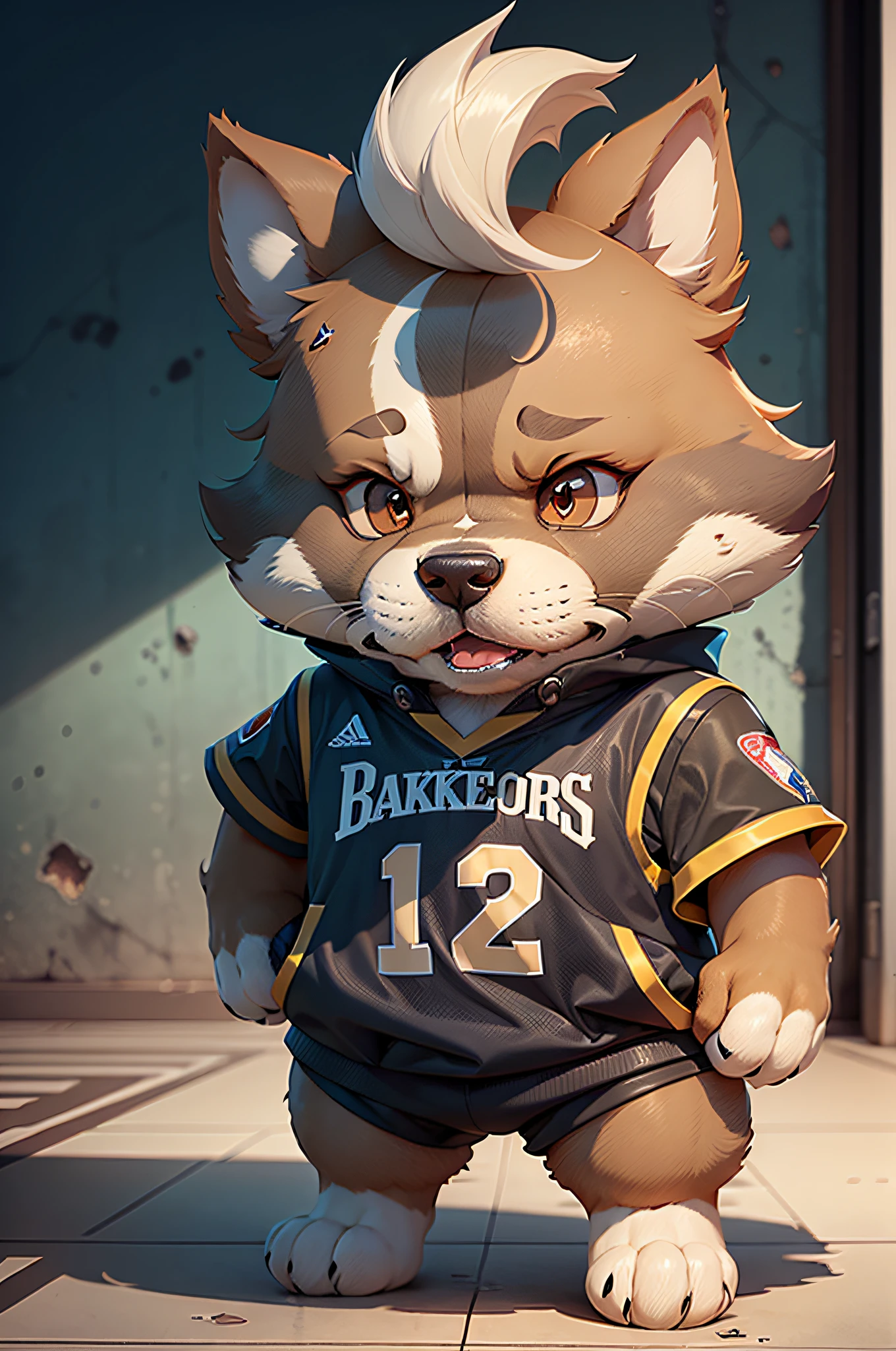 C4tt4stic, Basketball player uniform cartoon turf dog