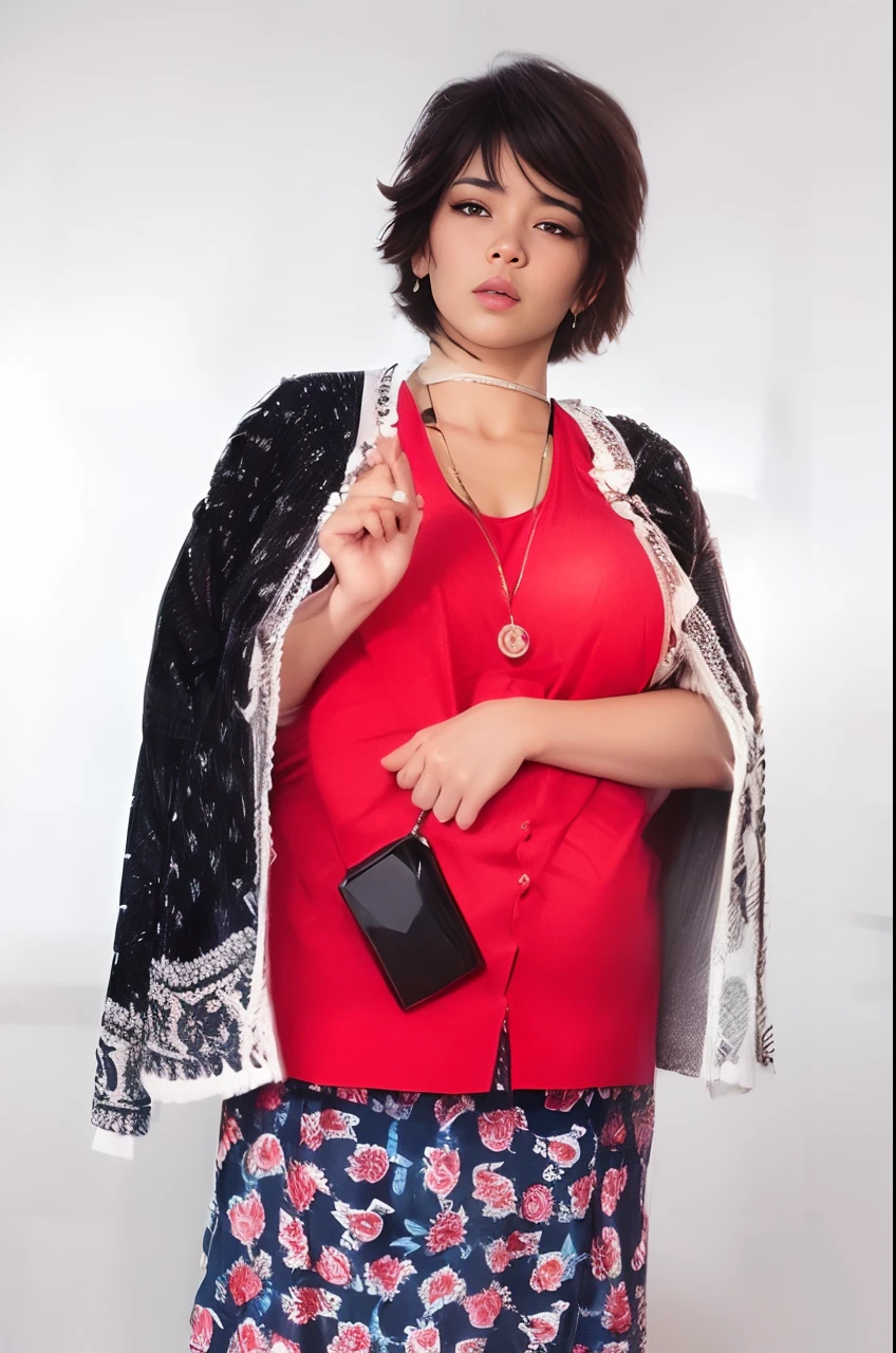 Fitted clothing, big boobs