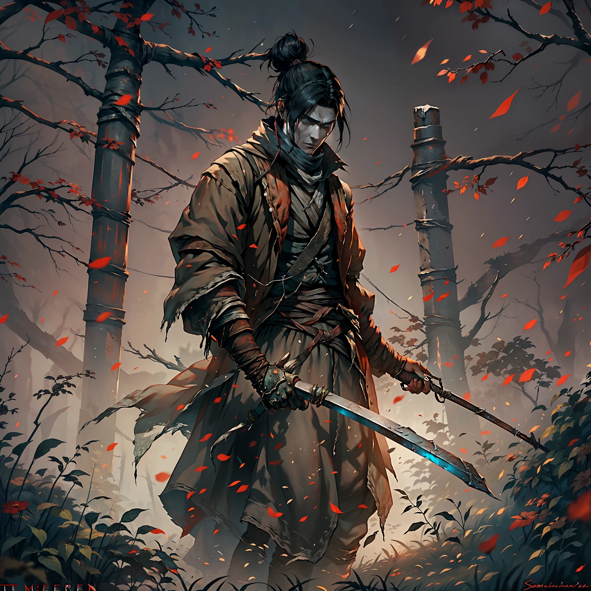 1hombre, solamente, Anillo Elden, transmitido por la sangre, Almas oscuras, (((Las sombras de SEKIRO mueren dos veces))),