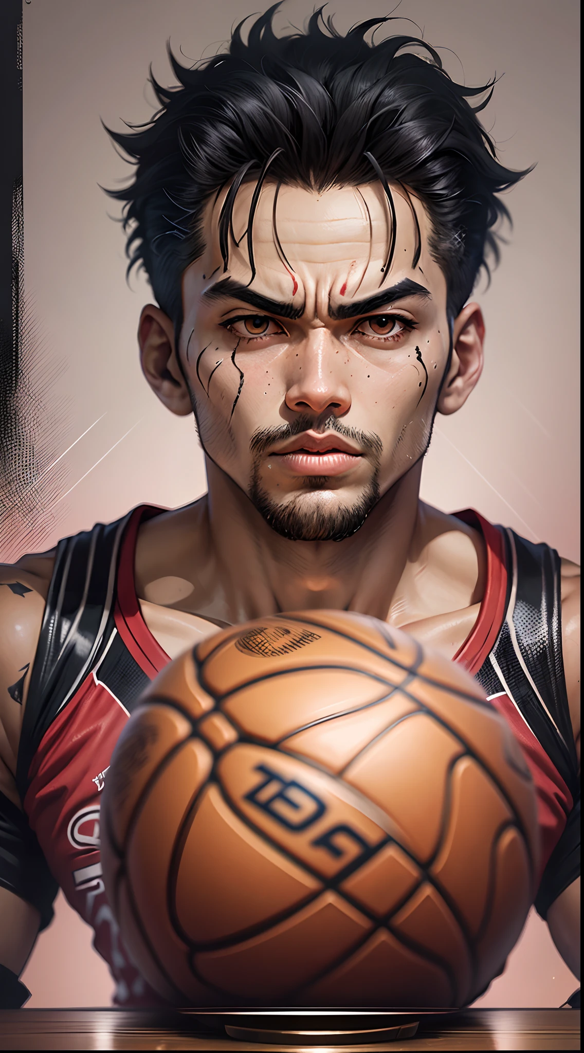 Anthony Davis fusão Tetsuo Shima (Akira):A center that can use psychic powers to manipulate the court and challenge physics in basketball.