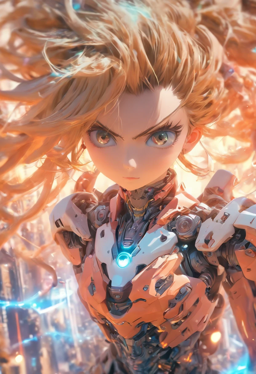 ((perfect anatomy:1.2,realistic:1.3,RAW Photography:1.3,masterpiece、highest quality、Ultra - High resolution、High resolution、Highly detailed CG、8K)),whole body,1 female,solo,18 year old beauty,wearing an iron man female skimpy body armor, Japanese、((beautiful detailed face and eyes:1.2,big gorgeous eyes:1.2)),blonde hair,long hair,bangs,medium breasts,slender body,small head:1.5,skinny,(brown skin:1.5),(oily skin,gleaming skin,shiny skin,sweat:1.2),Shibuya Station、Tokyo、neon、at night、