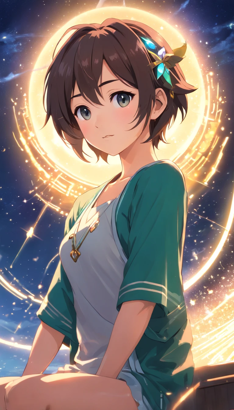 (Extremely detailed CG Unity 16k wallpaper:1.1), (Noise Removal Strength: 1.45), (tmasterpiece:1.37), (Pose all over the body:1.4:), whole-length, Dynamic Angle, Starry sky, Lifelike texture, Side lighting, The Elf Queen sits on the throne,The crown is set with many precious stones, Sparkle, Glowing light, Ray tracing, ((Masterpiece)), (Masterpiece), Best quality, hyper HD