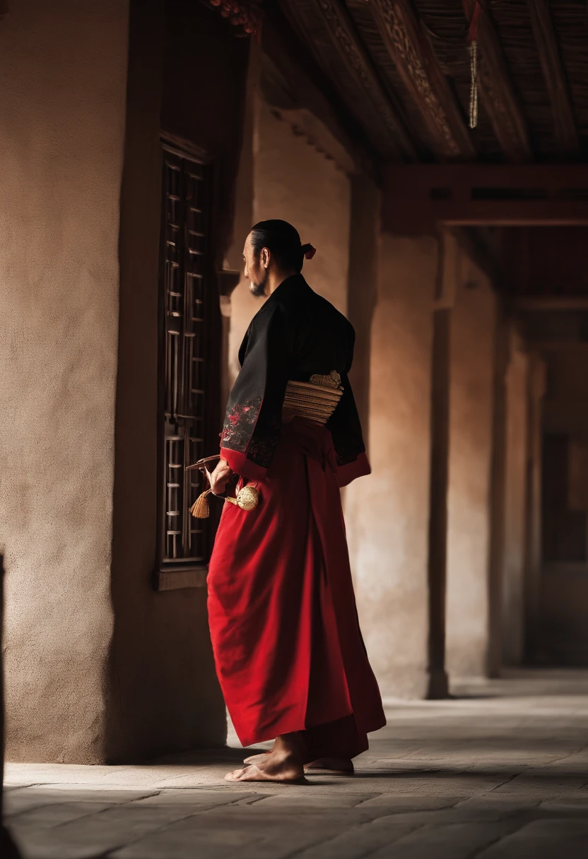 Um Samurai virtuoso, perdido no tempo em um mundo de desordem; where principles, Values and good customs no longer exist and are no longer honors. sad and lonely, Living by Your Moral Code, He follows the walk with his shoulders girded in a deep spiritual depression