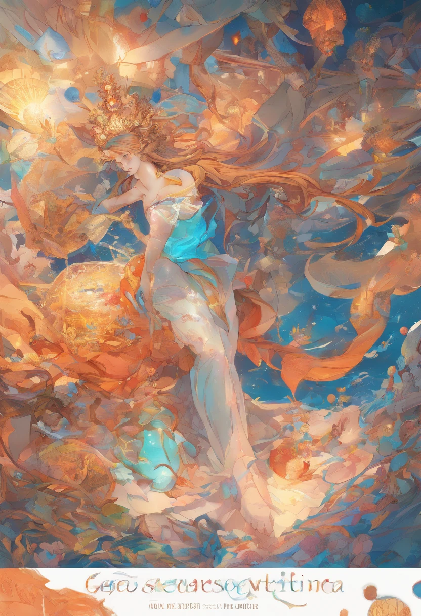 Lindo rubio largo cabello lacio ojos azules cara redonda chica desnuda sentada en la cama, puesta del sol, sonrisa dentada sin flequillo, Hermosa chica estilo waifu anime, Pintura hiperdetallada, luminismo, arte conceptual de Carne Griffiths y Wadim Kashin, 4k-resolution, fractal isometrics details bioluminescence , Renderizado 3D, Renderizado de octanaje, Intrincadamente detallado , Kinematic, trending on artstation Isometric Centered hyperrealistic cover photo awesome full color, dibujado a mano , arenisco, realista mucha , hit definition , Kinematic, sobre el papel, ethereal background, Belleza abstracta,estar de pie, nearing perfection, Forma pura, golden ratio, minimalista, inacabado, Arte conceptual, por Brian Froud y Carne Griffiths y Wadim Kashin y John William Waterhouse, Detalles intrincados, 8k post-production, High resolution, hiperdetallado, tendencias en Artstation, foco nítido, Foto de estudio, Detalles intrincados, Altamente detallado, por Greg Rutkowski
