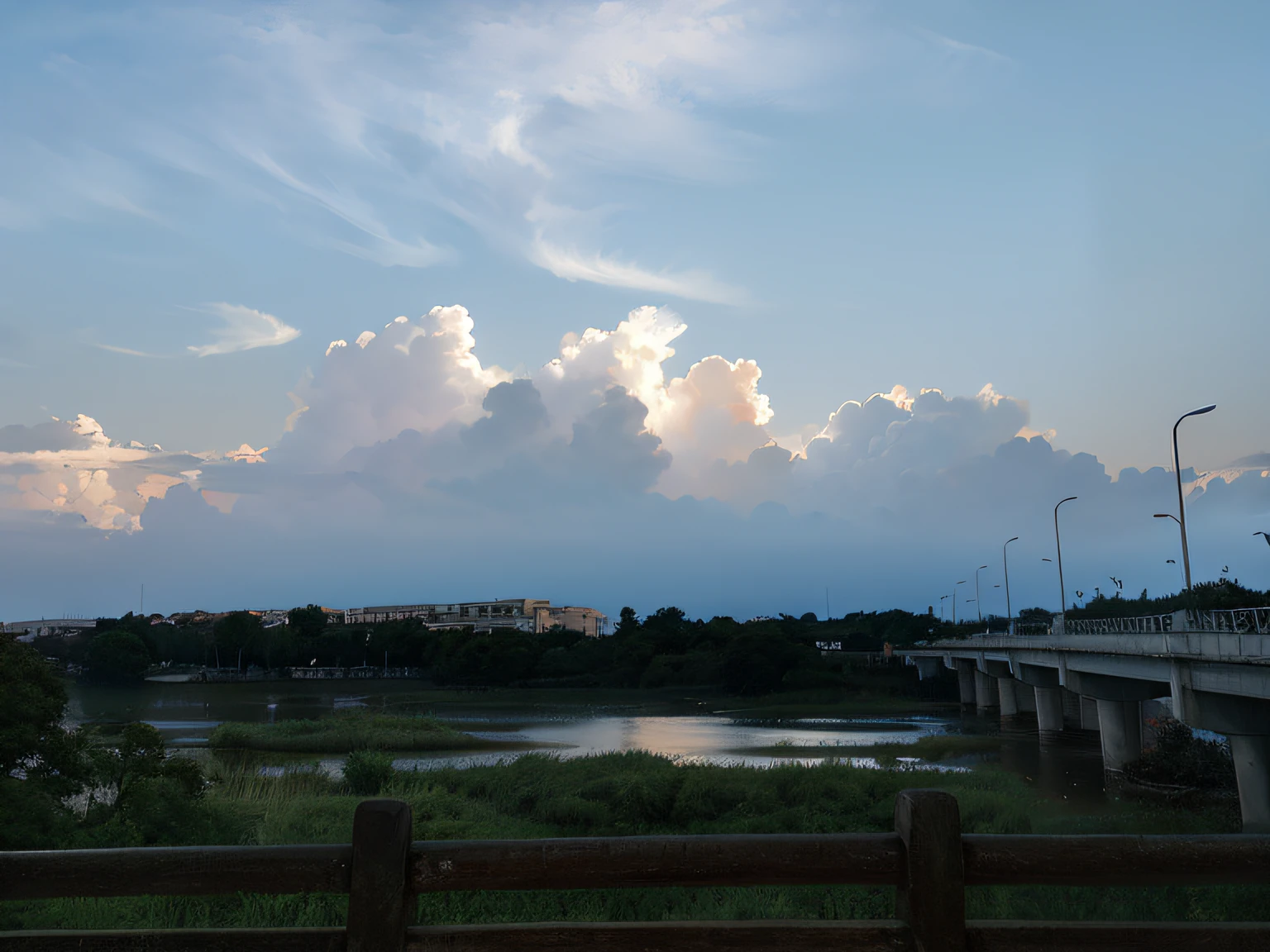 Clouds in the sky over bridges and rivers, taken with a Sony A7R camera, taken with sony alpha 9, with dramatic sky, Photo taken with Sony a7R camera, glistening clouds in background, captured with sony a3 camera, taken with a canon dslr camera, Landscape view, visible sky and humid atmosphere