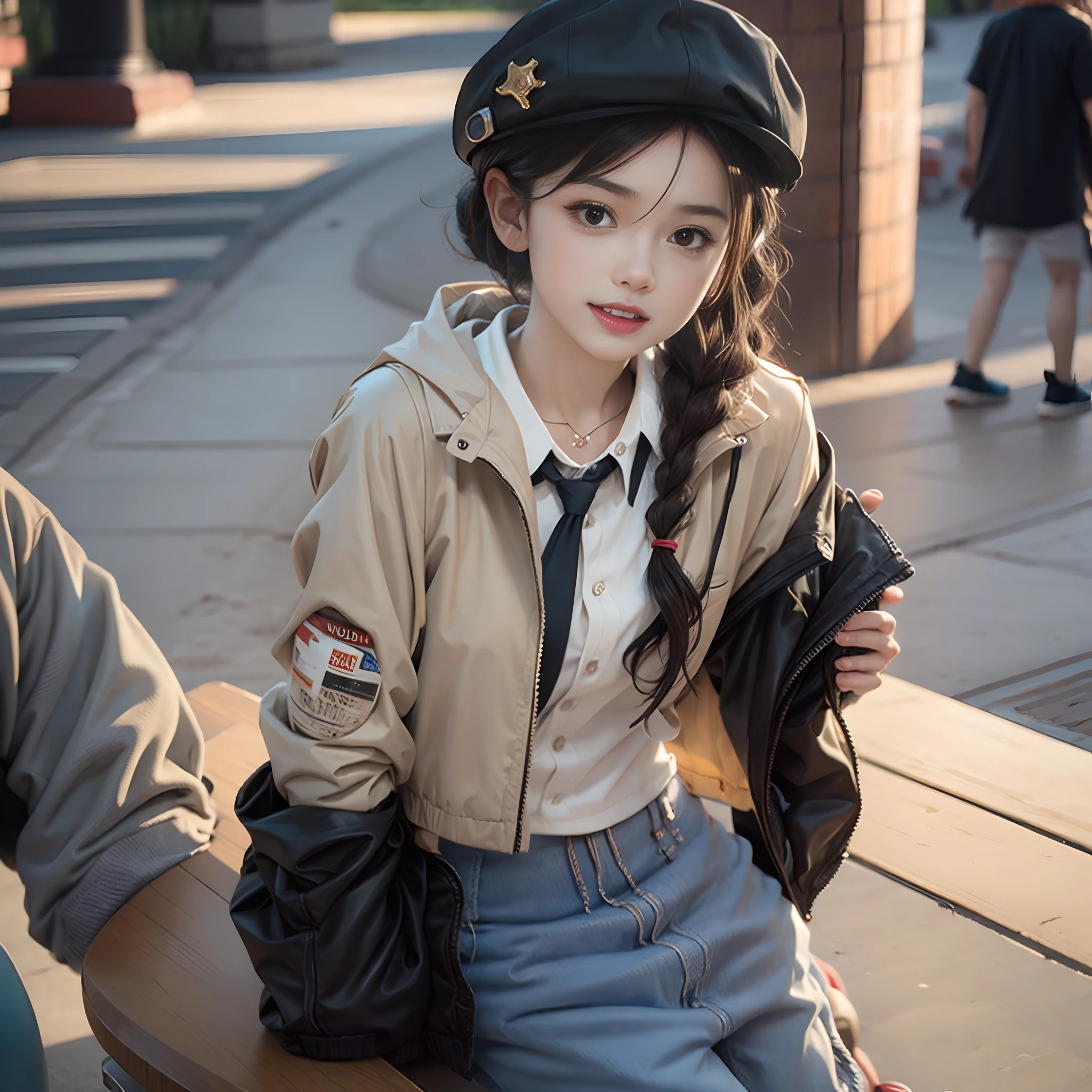 Young detective masterpiece, hyper realistic
