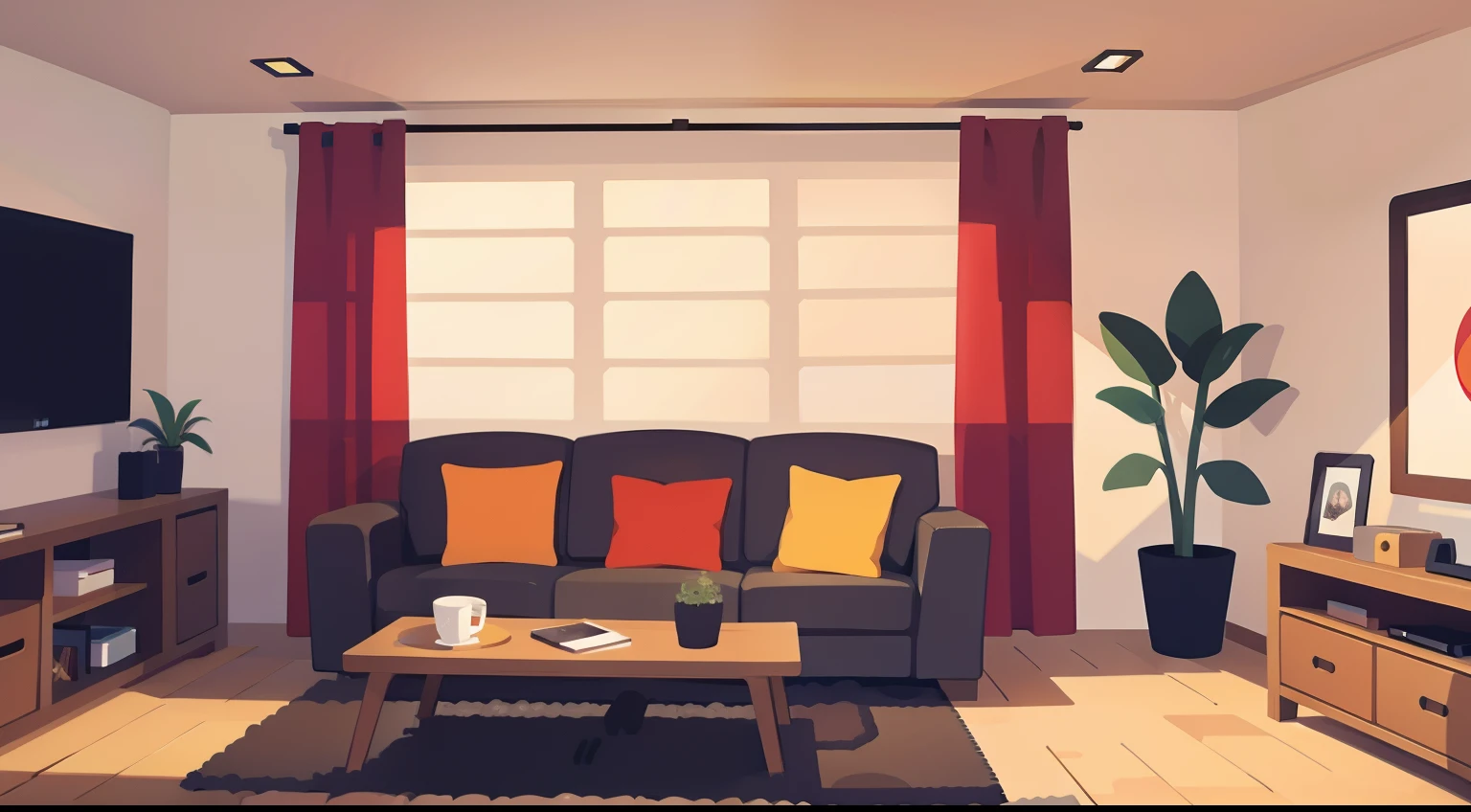 livingroom、No person