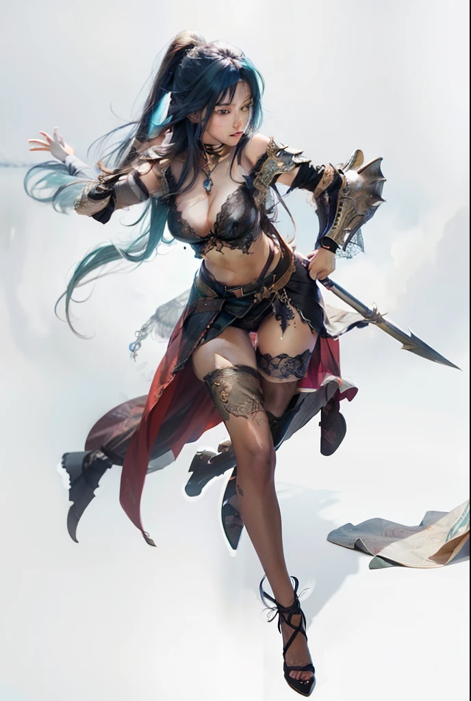 ((Above the shoulder,facial closeups)), Bigboobs, looking at viewert, surrealism, Ghibli-like colors, Ghibli-like colors, anime big breast, Standing painting, angle of view, foreshortening, foreshortening, 8K, Super detail,Women have full breasts and blue hair,hentail realism, shadowing,,character sheets, reference sheet, Standing painting, 8K, Super detail, 1080p, Women's HD,femele, 16k, A high resolution, Best quality, High quality, Anatomically correct, Masterpiece, ccurate, hyper HD,As graceful as a swan,unreal-engine, Ghibli-like colors, anime big breast, Standing painting, angle of view,battle armor,ssee-through,Lace skirt