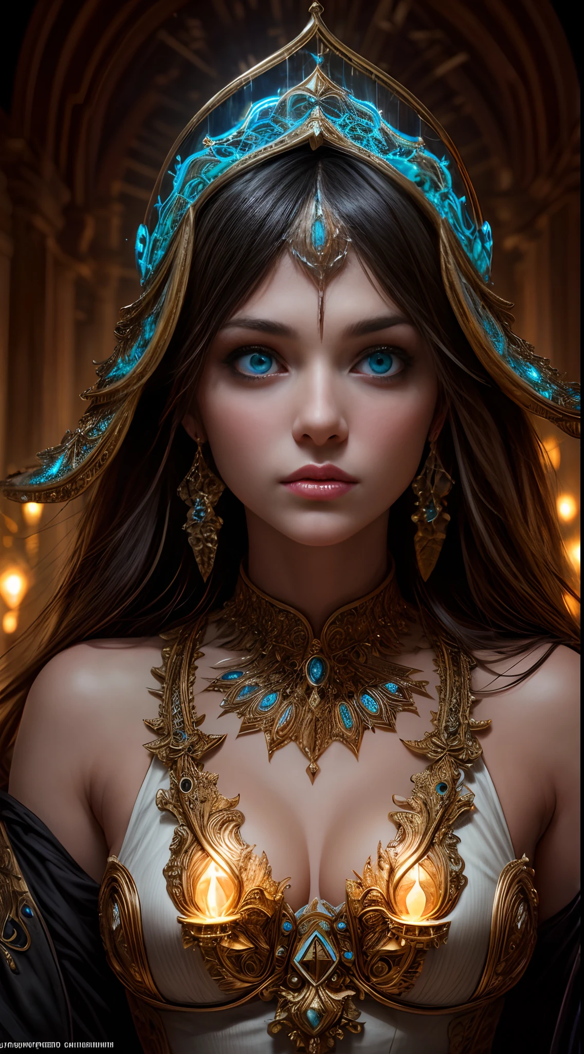 1girl in,Hypercupola,Light Painting,bio luminescent, Electrochemiluminescence, insanely detailed and intricat, Hyper maximalist, Elegant, ornate, Hyper realistic, super detailed
