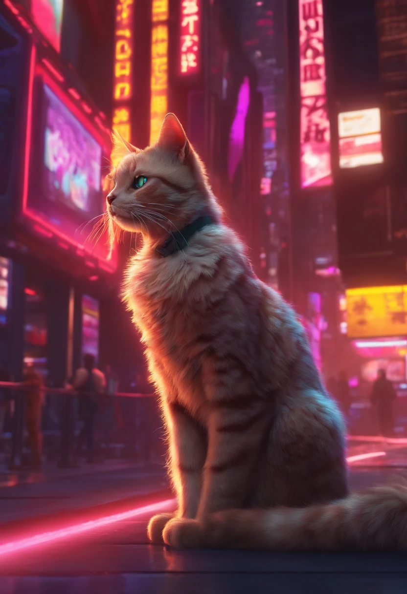 (Best quality,4K,8K,A high resolution,Masterpiece:1.2),Ultra-detailed,(Realistic,Photorealistic,photo-realistic:1.37),A cute little cat trembled slightly,Soft fur texture,Delicate paw pads,Expressive eyes,Cute twitchy beard,Hints of vulnerability,Gently wagging tail,playful pose,Art cat illustration,Subtle color palette,Natural lighting