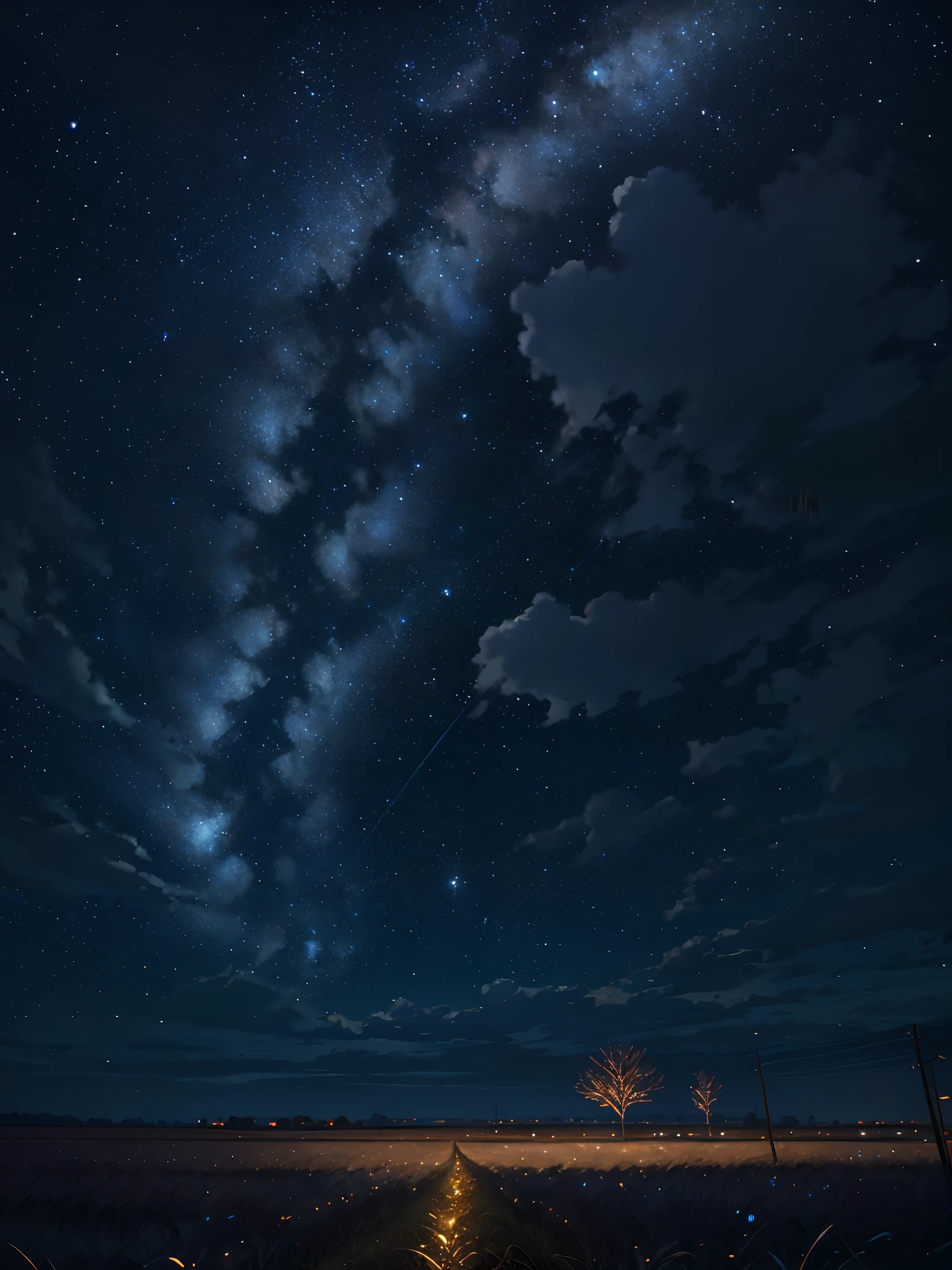 night sky ,