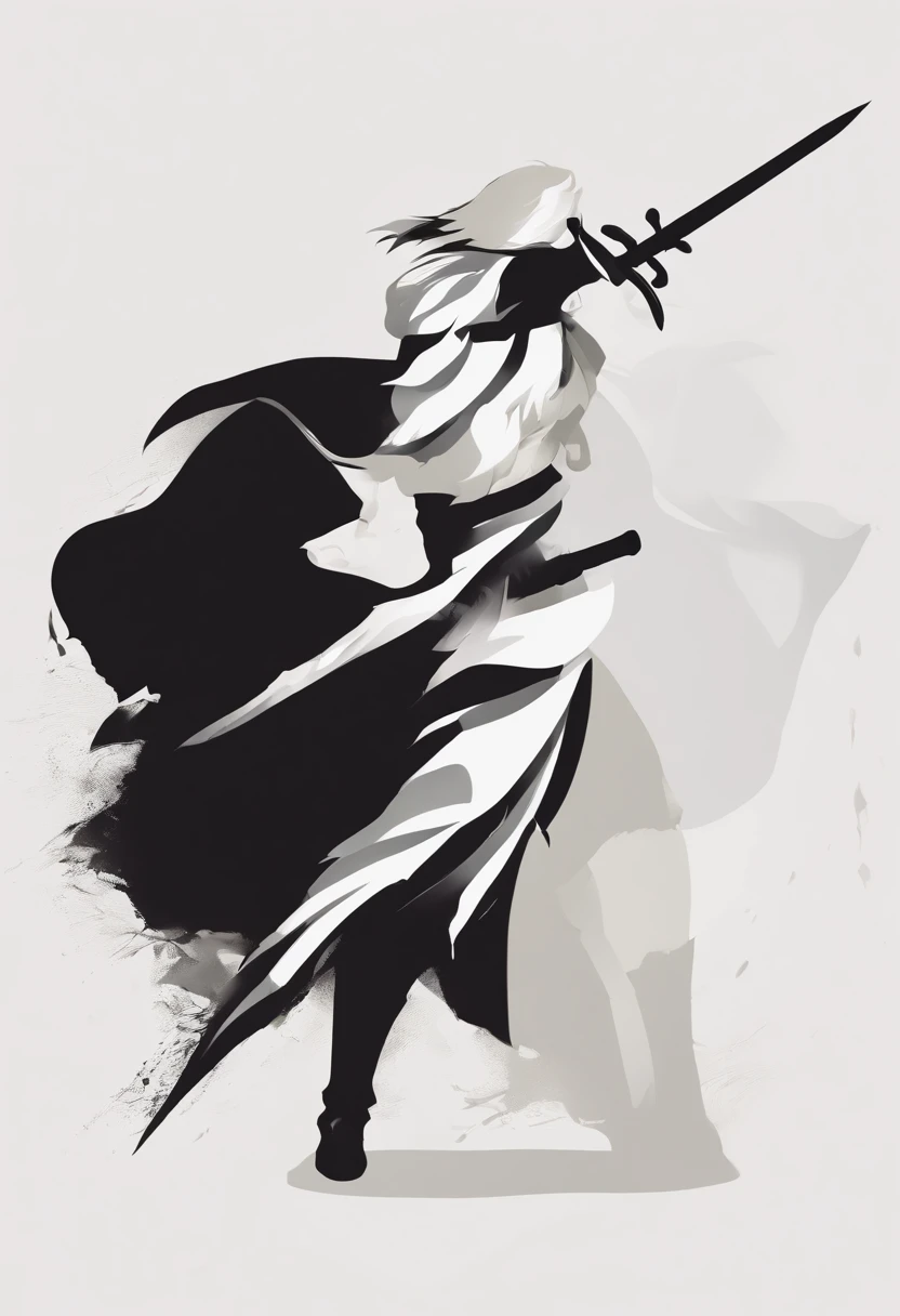 (highres,simple,abstract),(bright colors,vibrant colors,contrasting colors),(clean lines,geometric shapes),(swords crossing,oval shape in the center),(bold,striking,dynamic composition),(sharp edges,smooth surface),(metallic texture,reflective surfaces),(illuminated from above,soft lighting cast shadows),(no distractions,sole focus on swords),(contrasting black and white background),(subtle gradient,smooth transition between colors),(minimalistic style,contemporary feel),(no additional details, minimalist approach),(perfect symmetry,equal proportions).