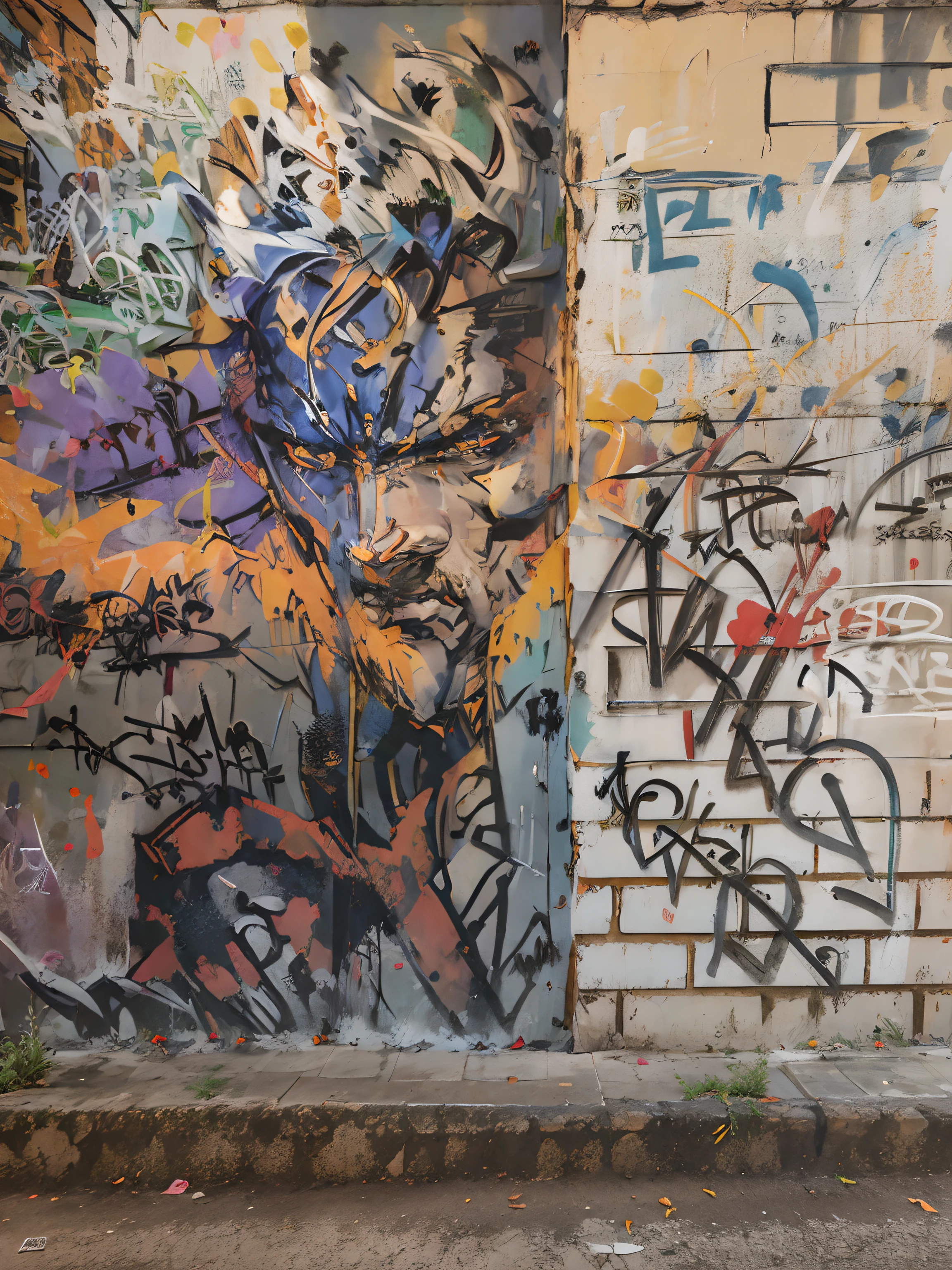 wall graffiti pixação