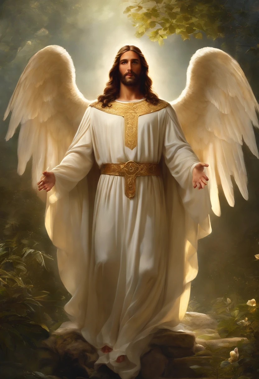 An 8K high-definition portrait of an 18-year-old angel man(( Jesus Cristo)) ((Um homem anjo)) An angel man with several majestic wings,(( o Filho de Deus)), Deus, Luthien, arte de deus, Deus da mitologia grega, Deus da Lua, Deus do amor e da paz, deus bonito, Mitologia do Deus da Terra, o deus Eros, Um retrato impressionante de um deus, Frank Kelly Freas, Estilo Karol Bak, ((beautiful face)), Ultra Definition, melhor qualidade, 32k ultra | | | | | | | | | | | | | | | | | | | | | | | | | | | | | | | | | | | | | | | | | | | | | | | | | | | | | | | | | | | | | | |, Ultra HD | | | | | | | | | | | | | | | | | | | | | | | | | | | | | | | | | | | | | | | | | | | | | | | | | | | | | | | | | | | | | | | | | | | | | | | | | | | | | | | | | | | | | |
