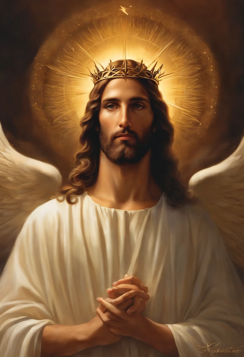 An 8K high-definition portrait of an 18-year-old angel man(( Jesus Cristo)) ((Um homem anjo)) An angel man with several majestic wings,(( o Filho de Deus)), Deus, Luthien, arte de deus, Deus da mitologia grega, Deus da Lua, Deus do amor e da paz, deus bonito, Mitologia do Deus da Terra, o deus Eros, Um retrato impressionante de um deus, Frank Kelly Freas, Estilo Karol Bak, ((beautiful face)), Ultra Definition, melhor qualidade, 32k ultra | | | | | | | | | | | | | | | | | | | | | | | | | | | | | | | | | | | | | | | | | | | | | | | | | | | | | | | | | | | | | | |, Ultra HD | | | | | | | | | | | | | | | | | | | | | | | | | | | | | | | | | | | | | | | | | | | | | | | | | | | | | | | | | | | | | | | | | | | | | | | | | | | | | | | | | | | | | |