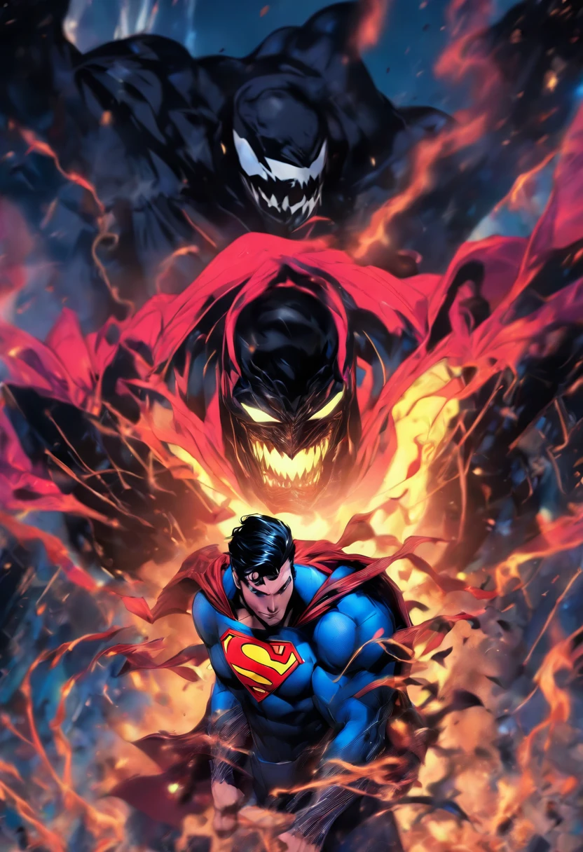 Superman combined with Venom
