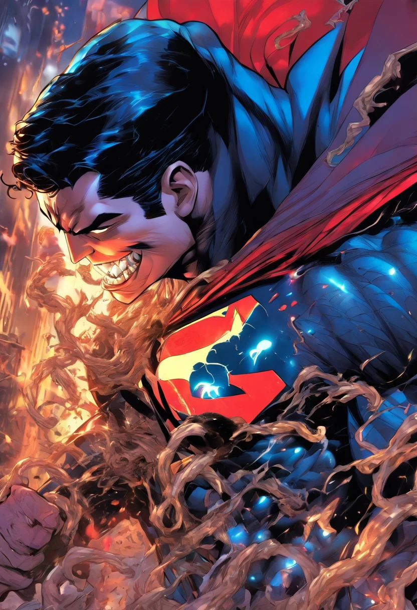 Superman combined with Venom