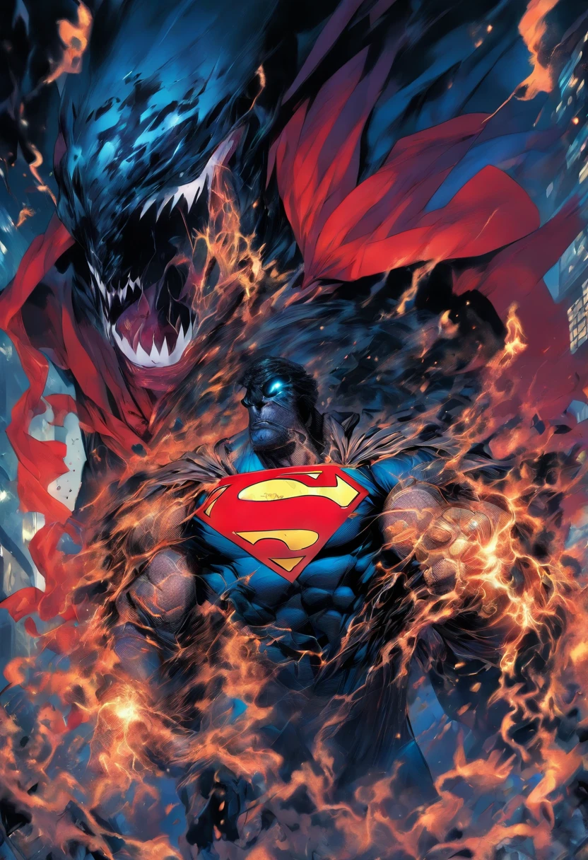 Superman combined with Venom