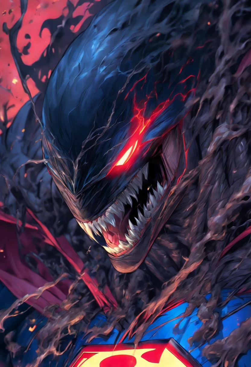 Superman combined with Venom