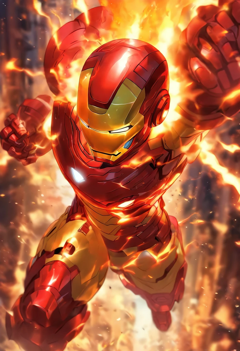 Iron-Man Combined form of Naruto