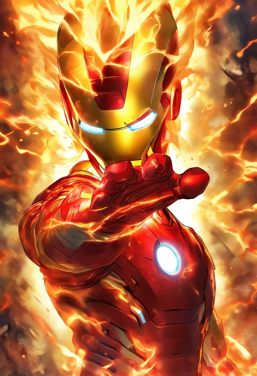 Iron-Man Combined form of Naruto Uzumaki