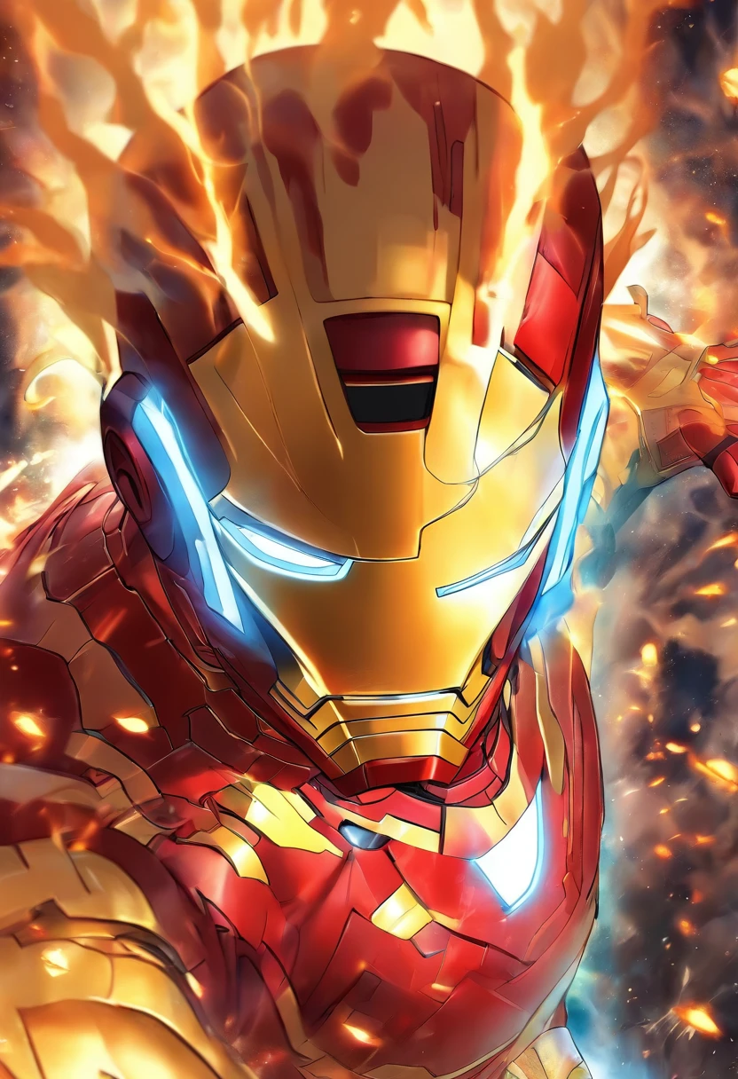 Iron-Man Combined form of Naruto Uzumaki